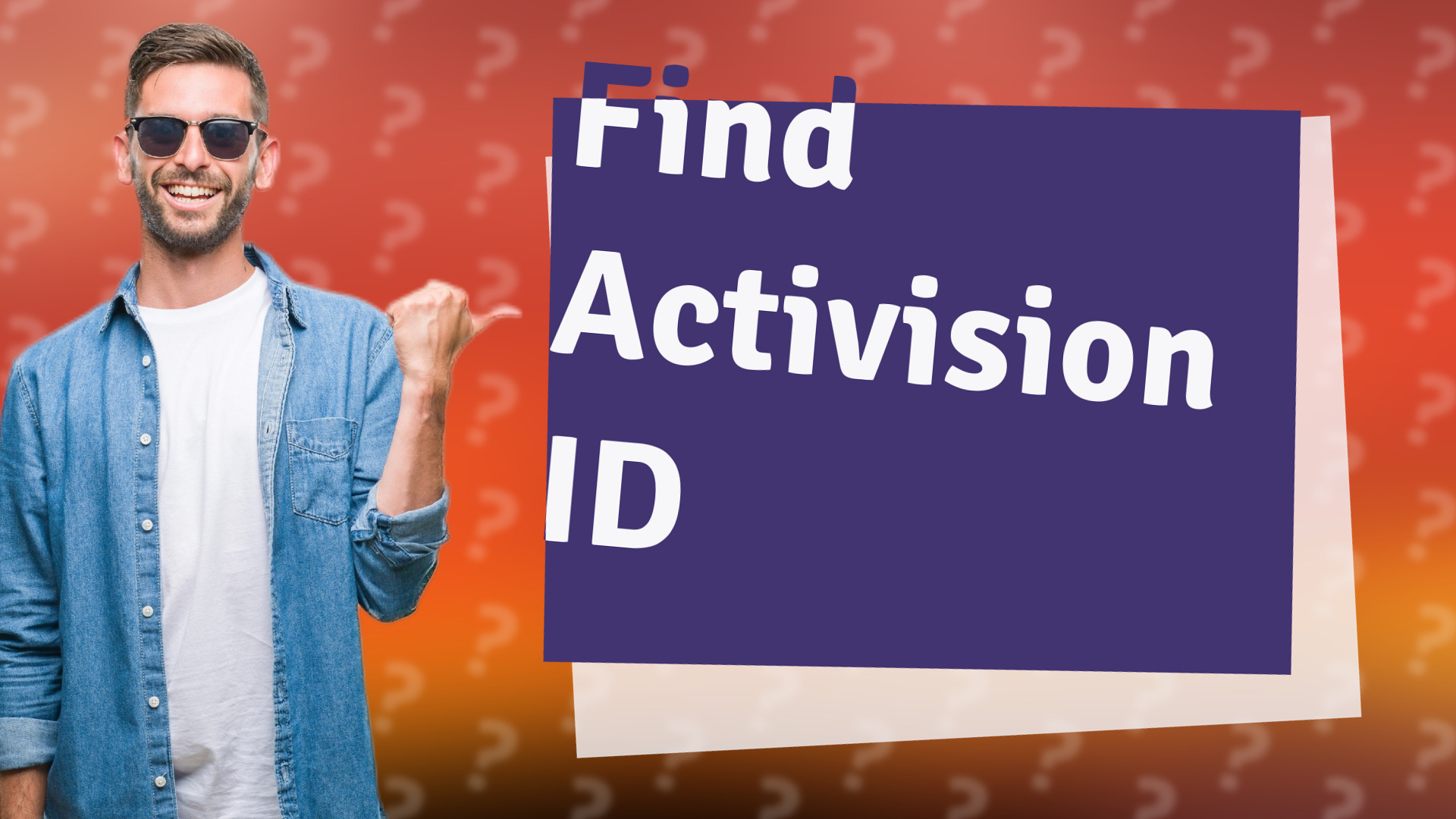 Find Activision ID