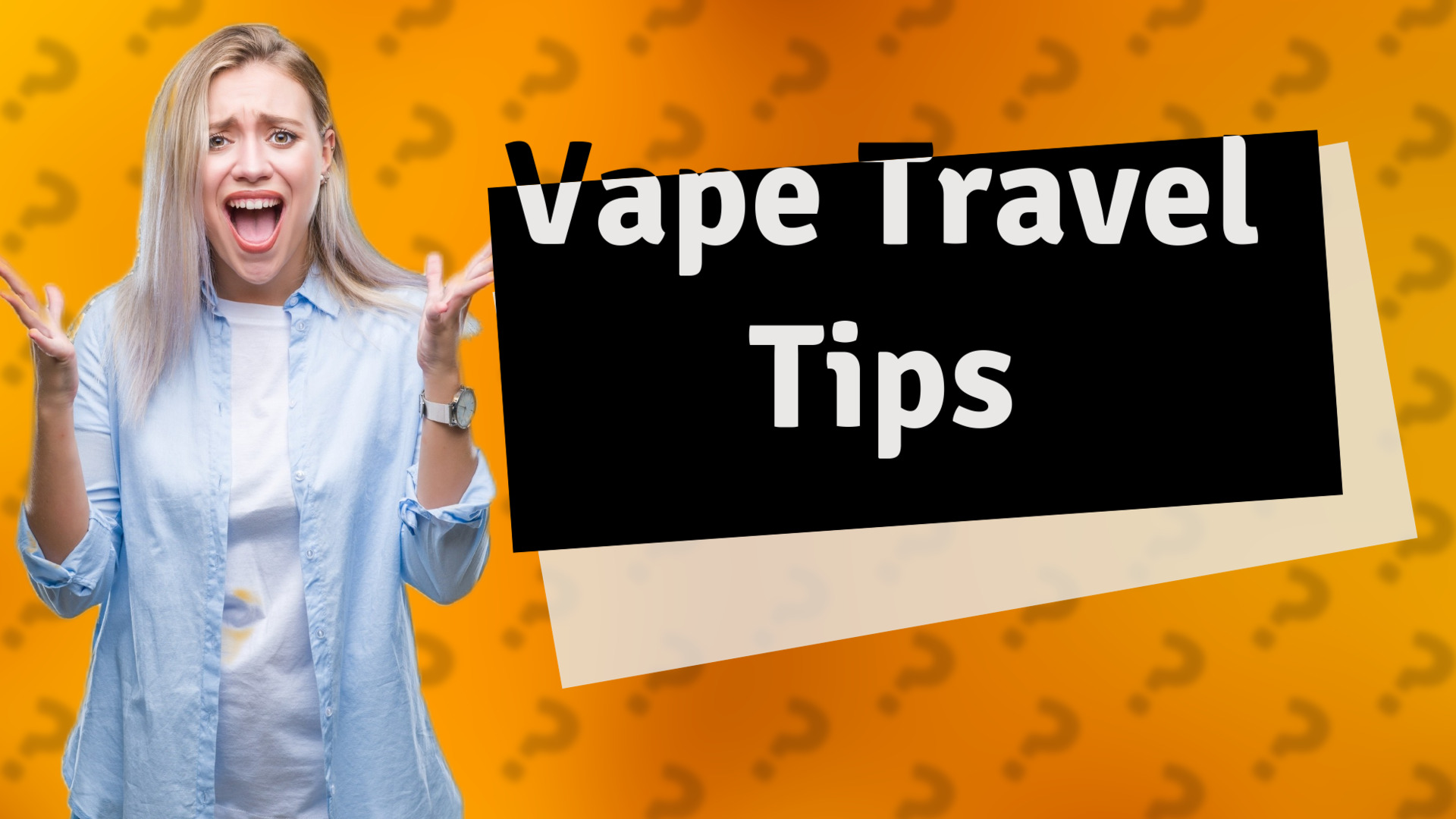 Vape Travel Tips