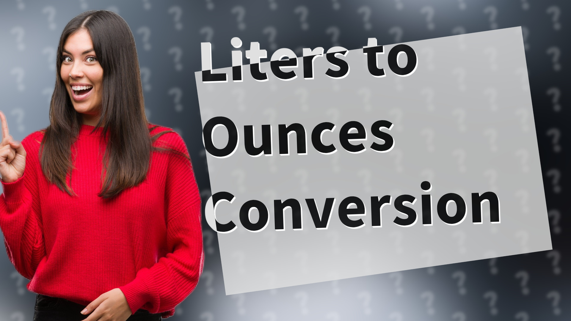Liters to Ounces Conversion
