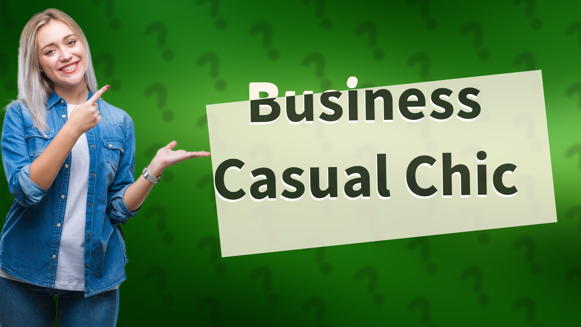 Business Casual Chic
