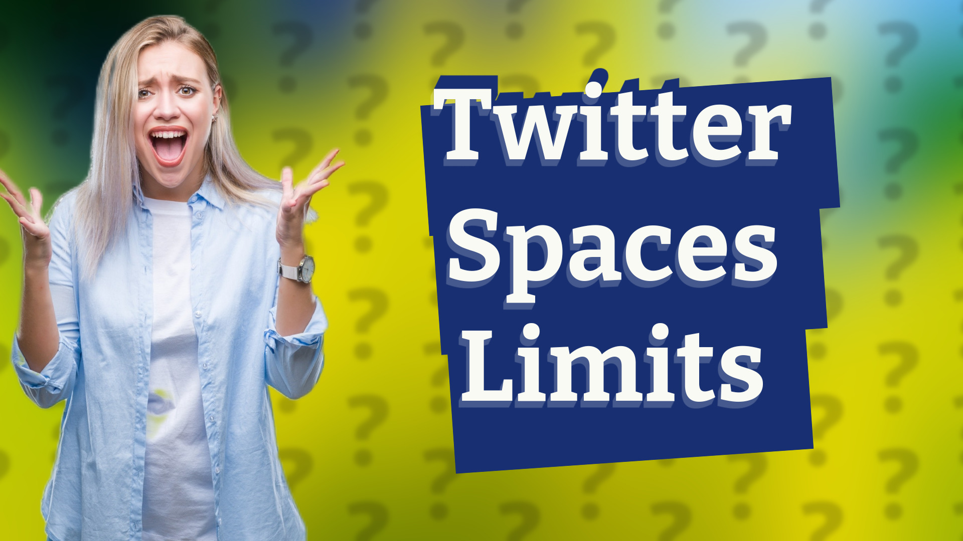 Twitter Spaces Limits