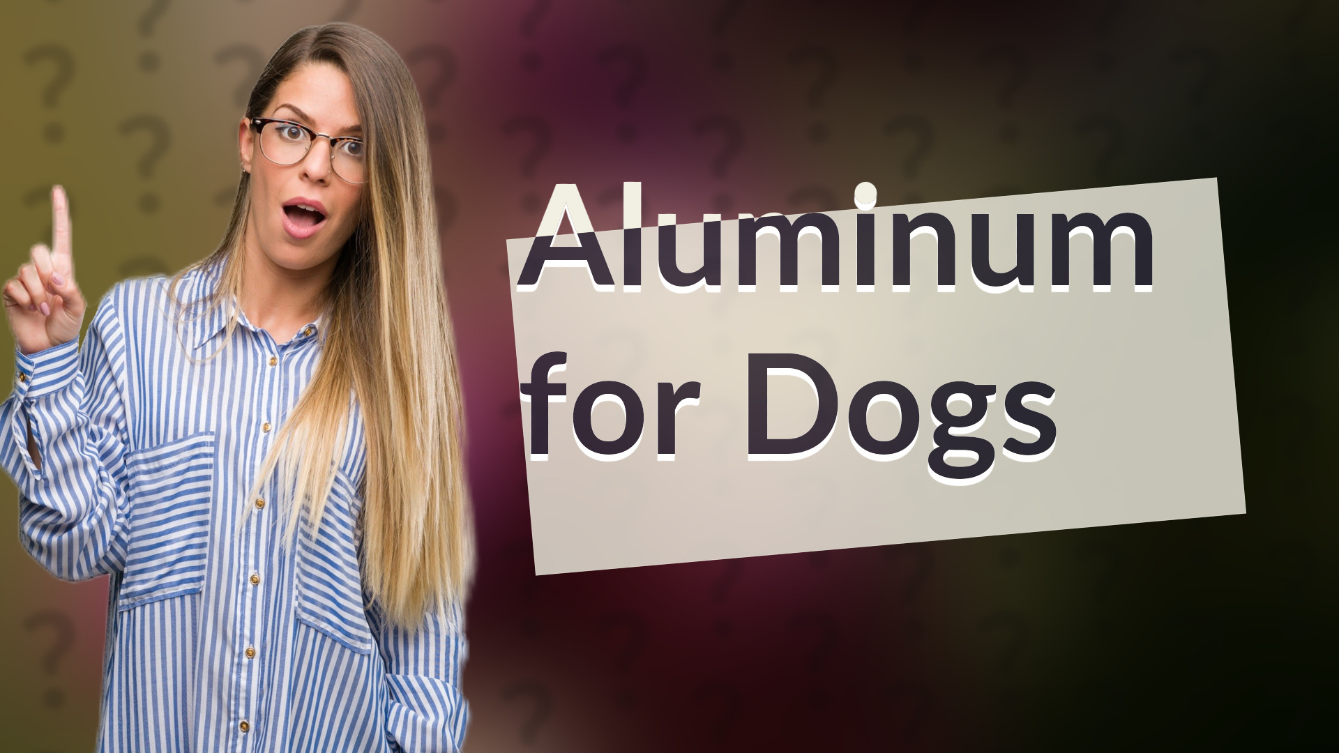 Aluminum for Dogs