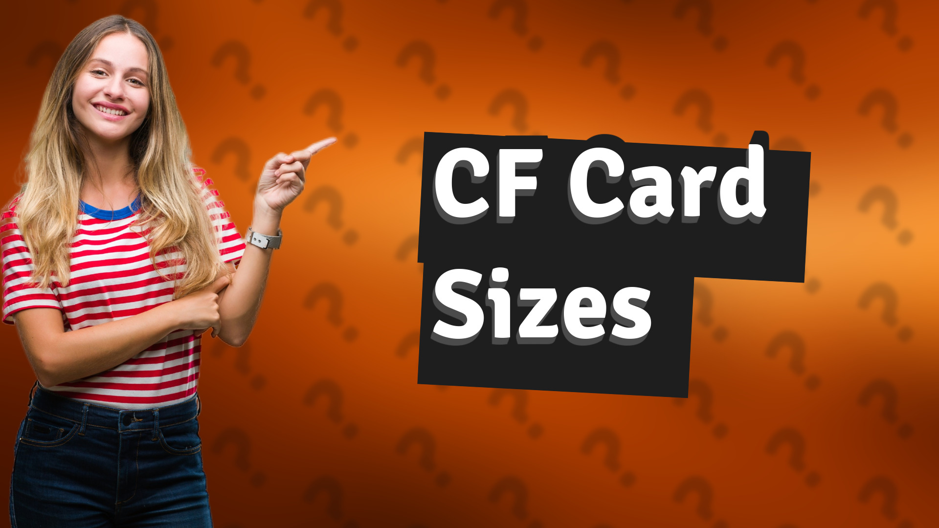 CF Card Sizes