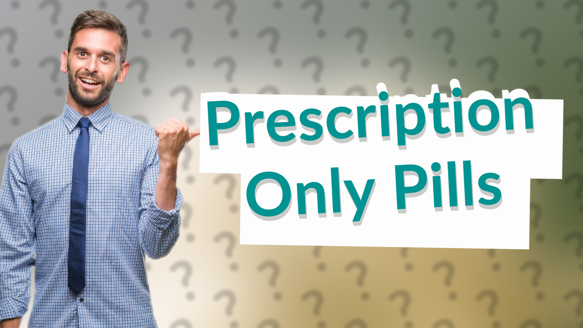 Prescription Only Pills
