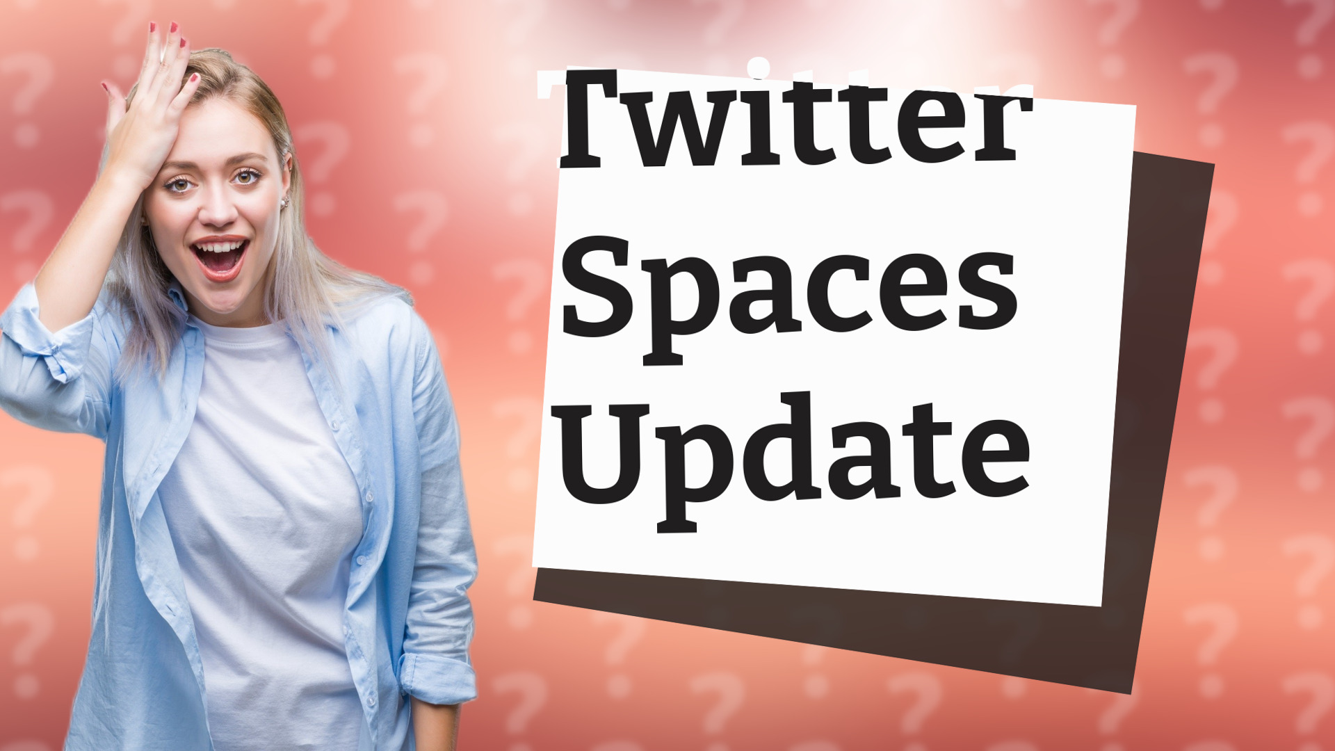 Twitter Spaces Update