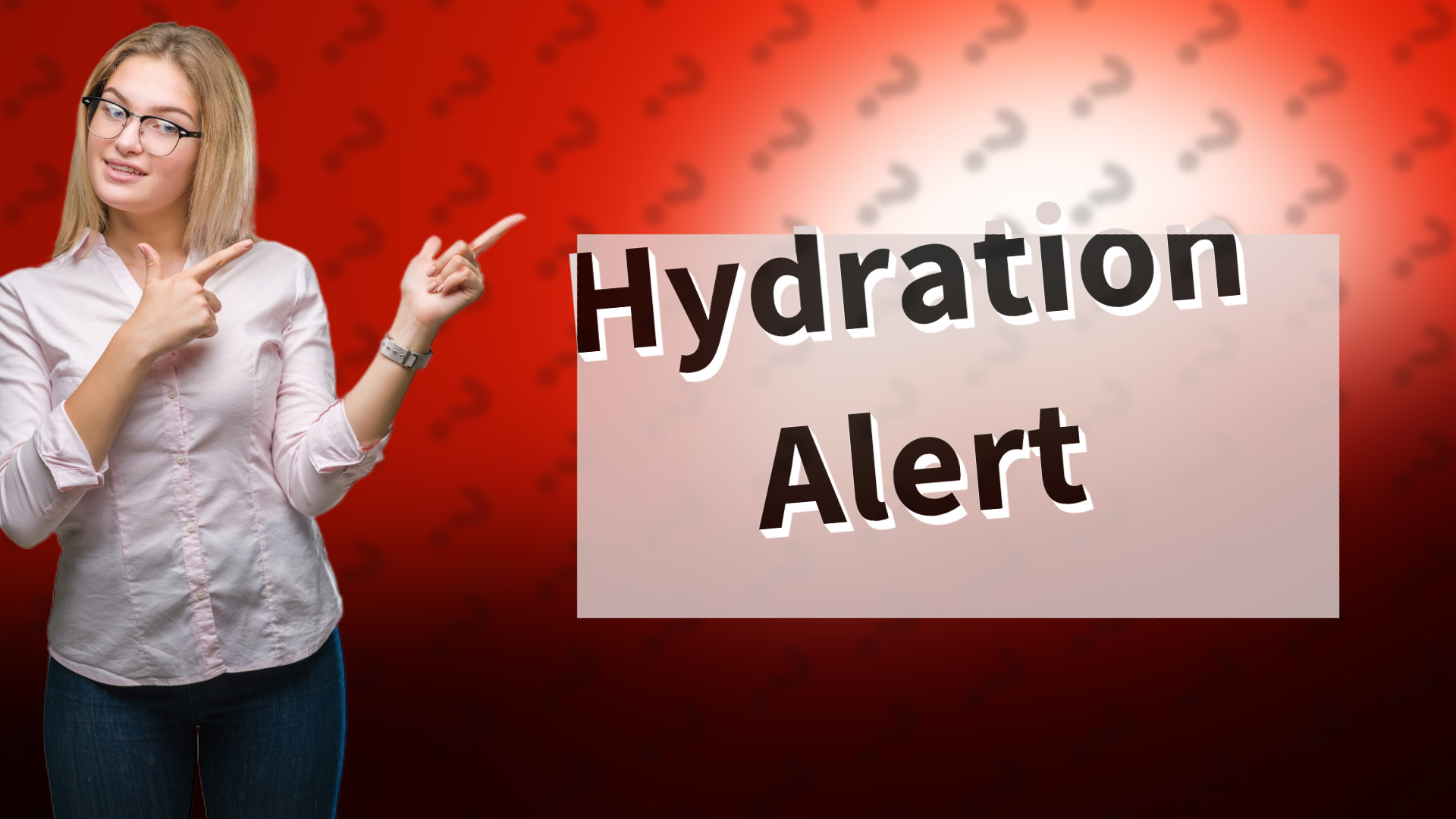 Hydration Alert