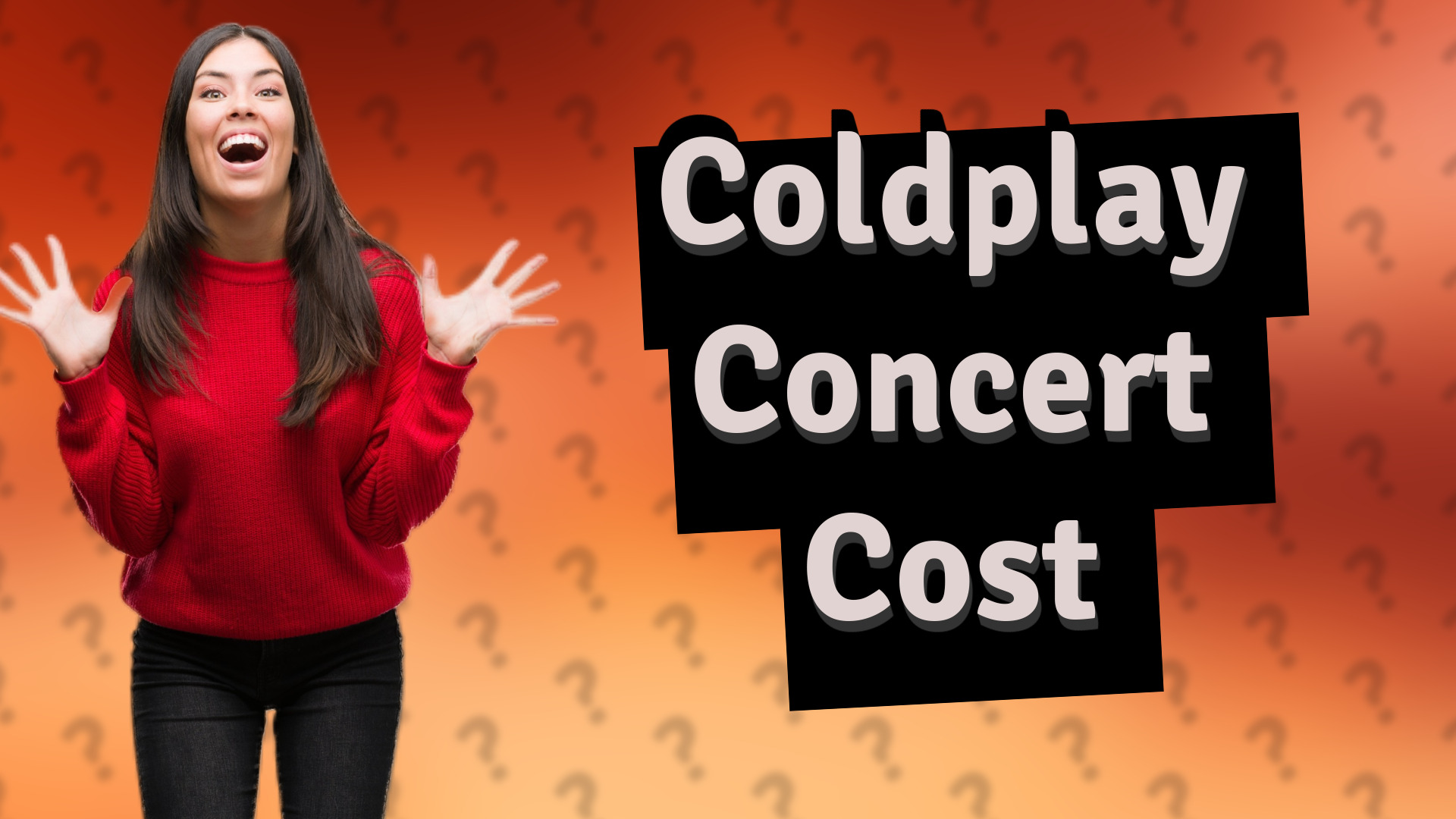 Coldplay Concert Cost