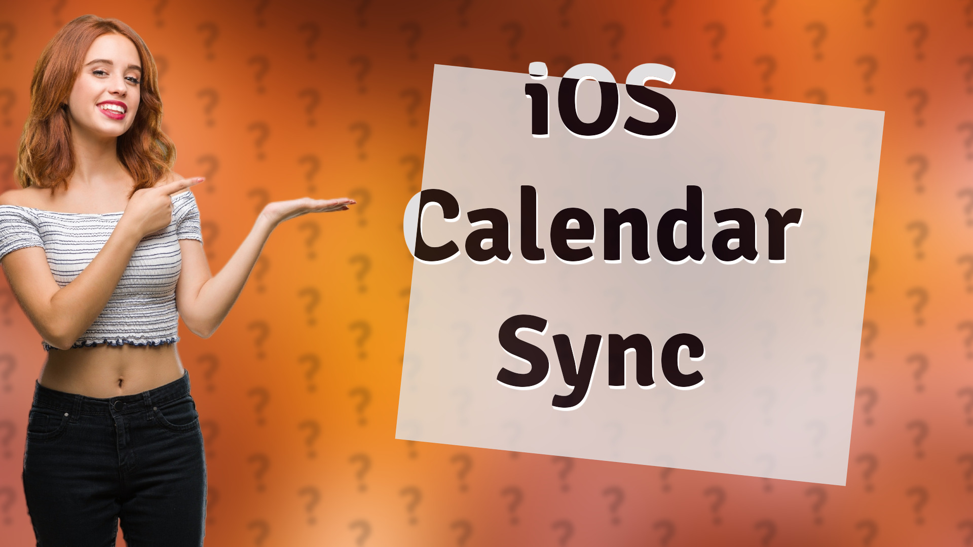 iOS Calendar Sync
