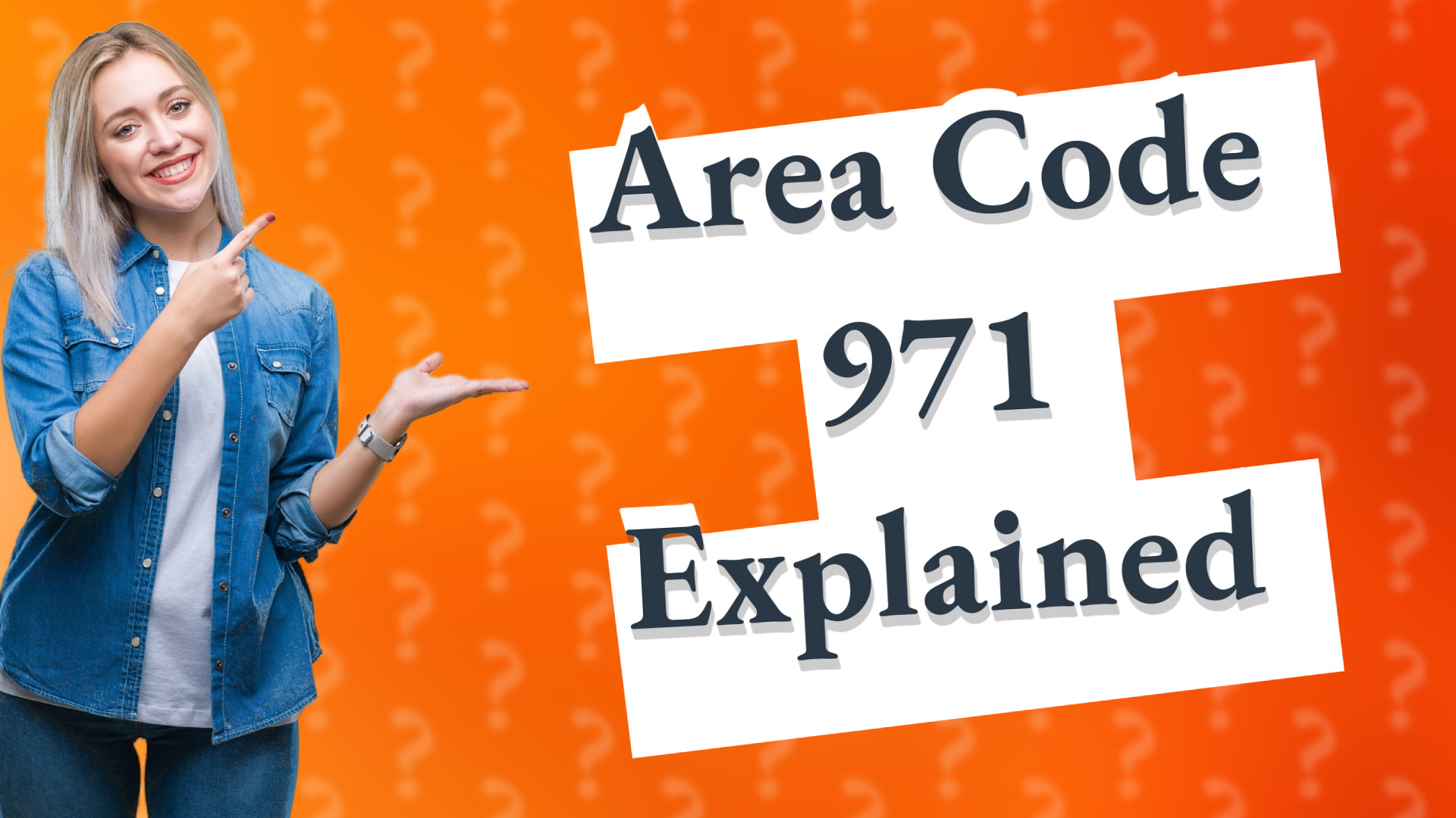 Area Code 971 Explained