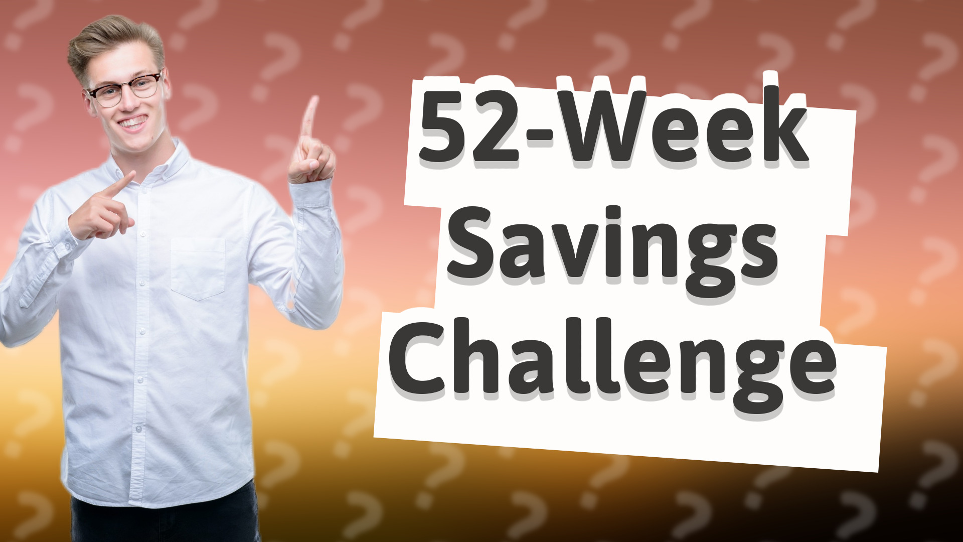 52-Week Savings Challenge