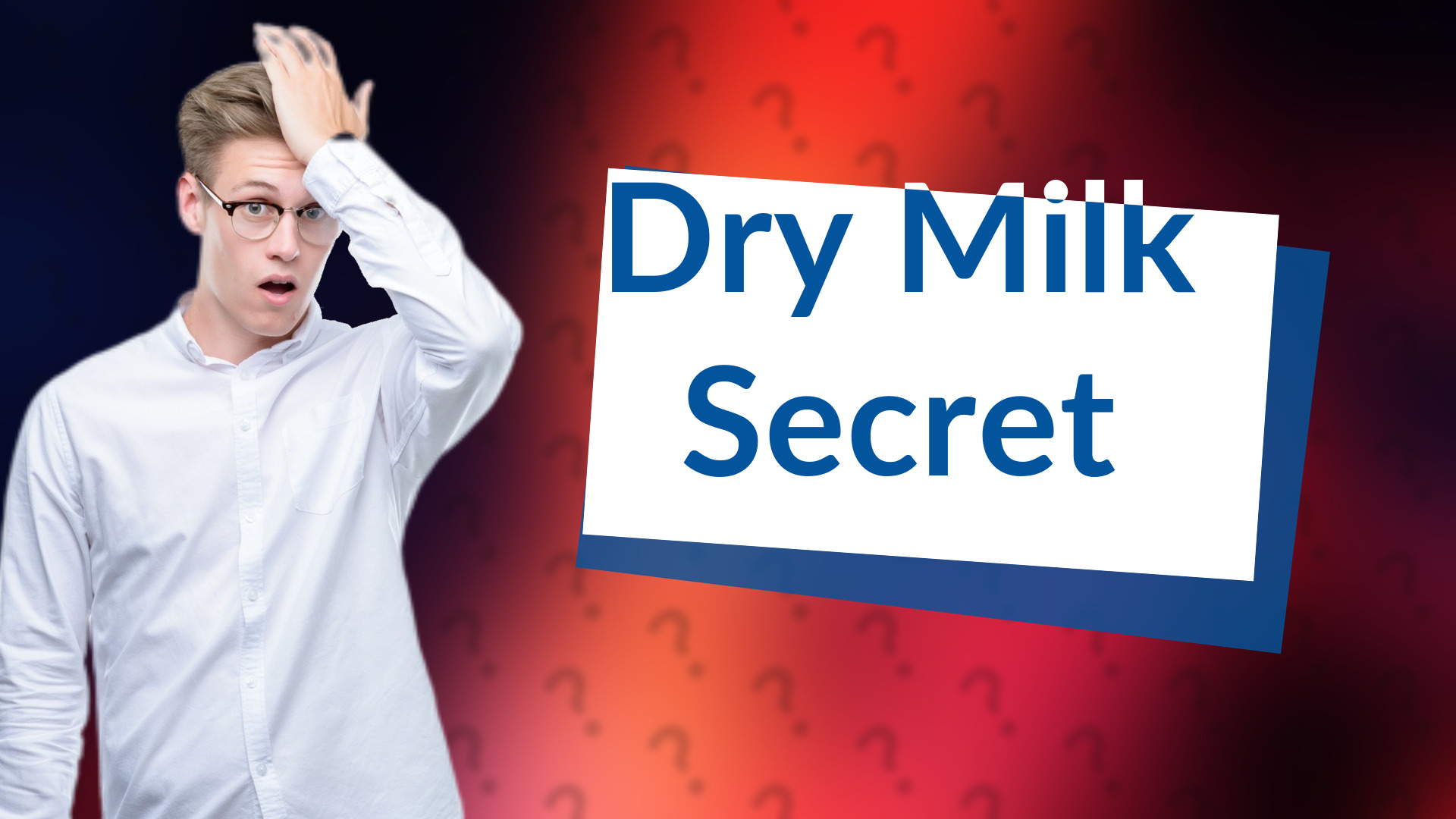 Dry Milk Secret
