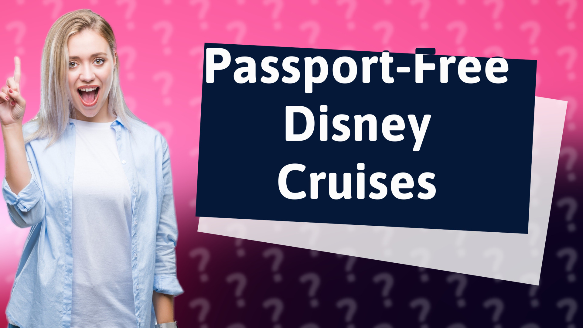 Passport-Free Disney Cruises