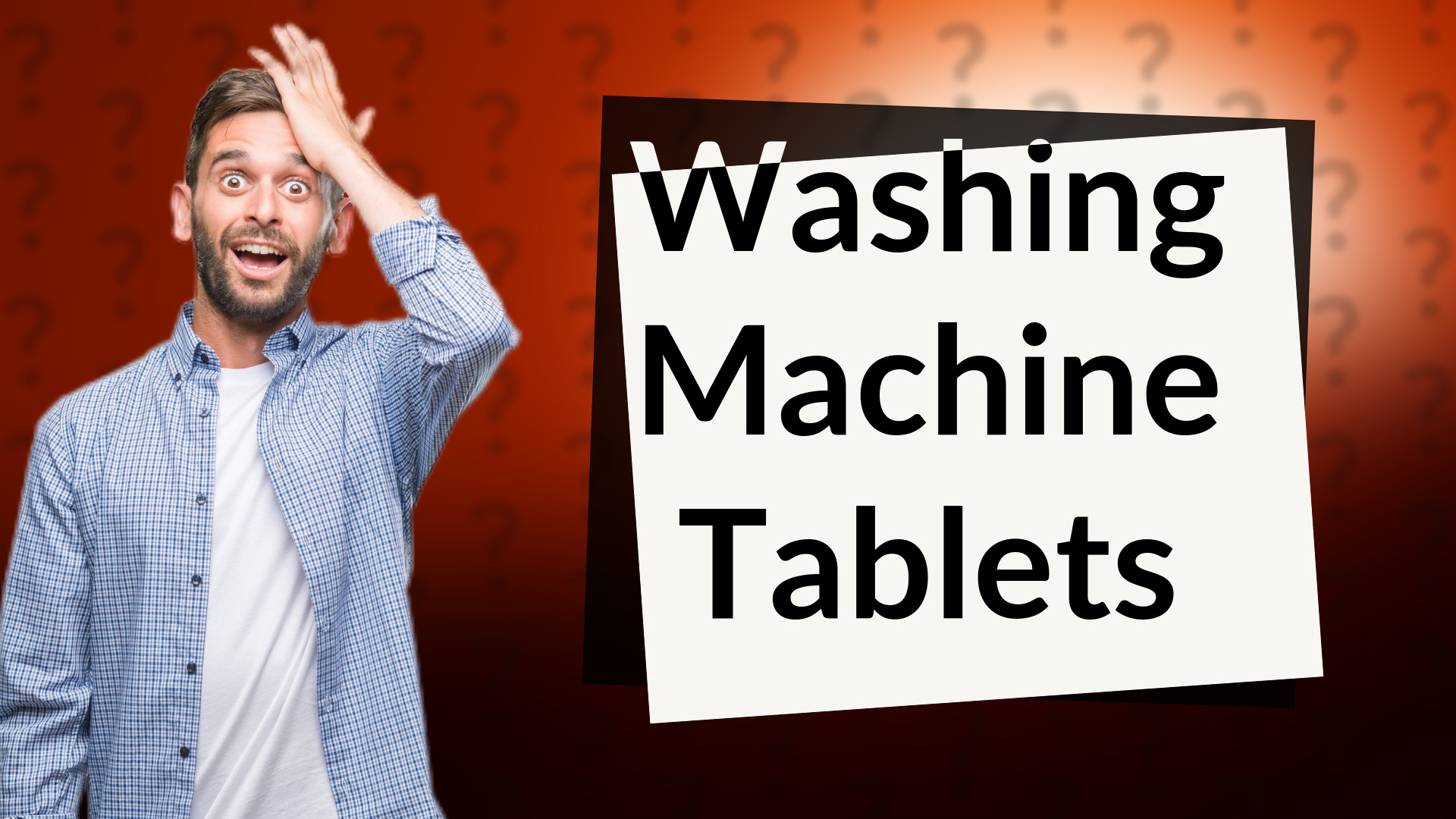 Washing Machine Tablets