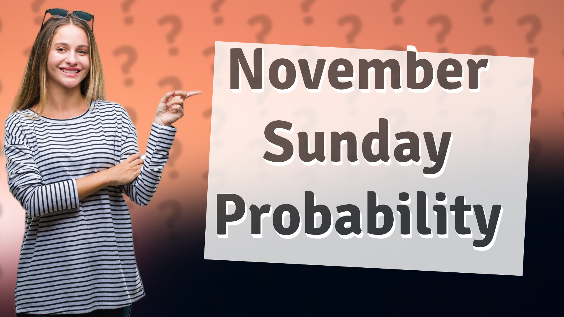 November Sunday Probability