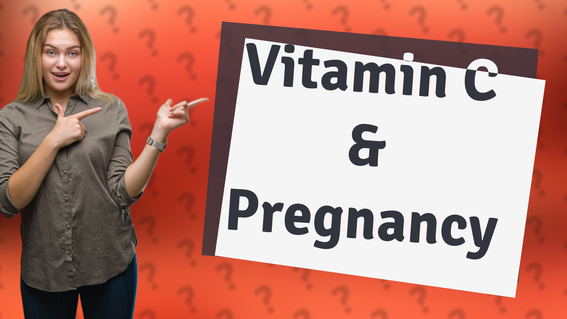 Vitamin C & Pregnancy