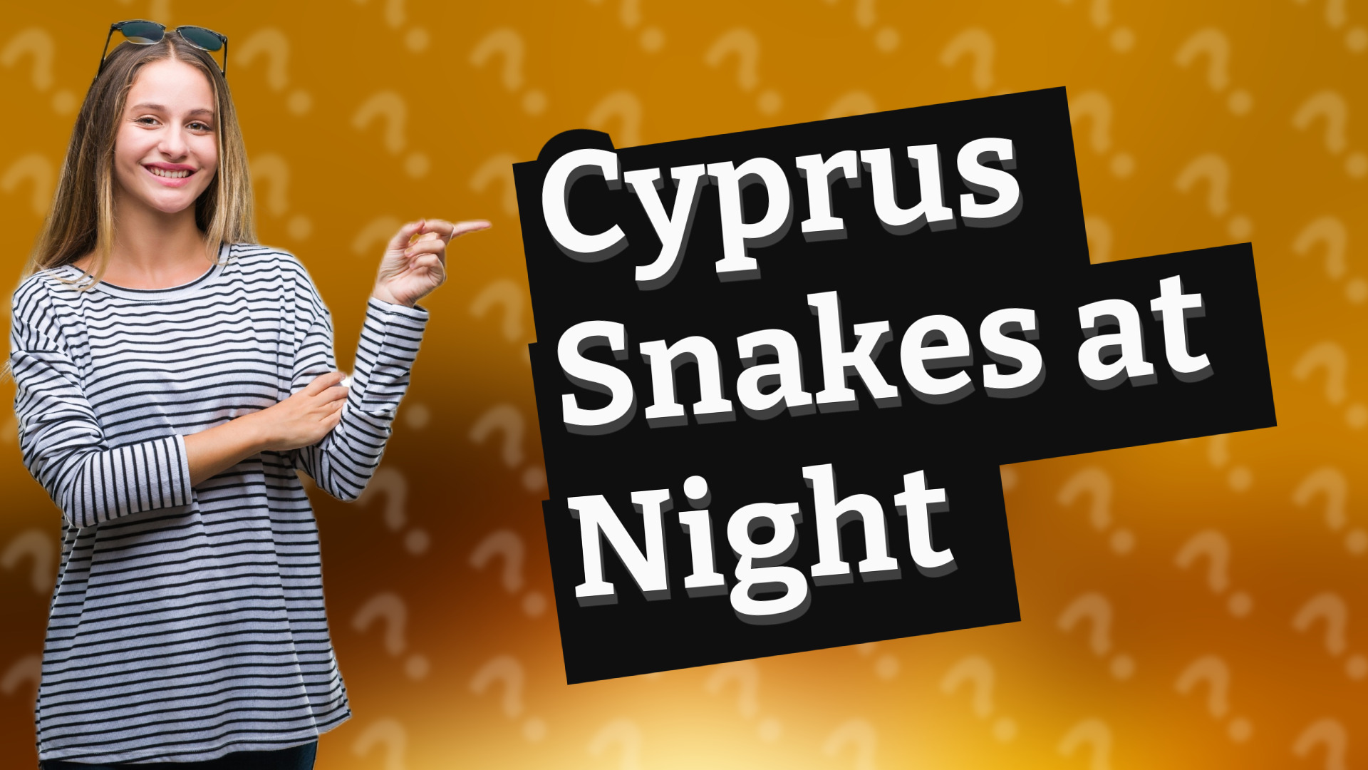 Cyprus Snakes at Night