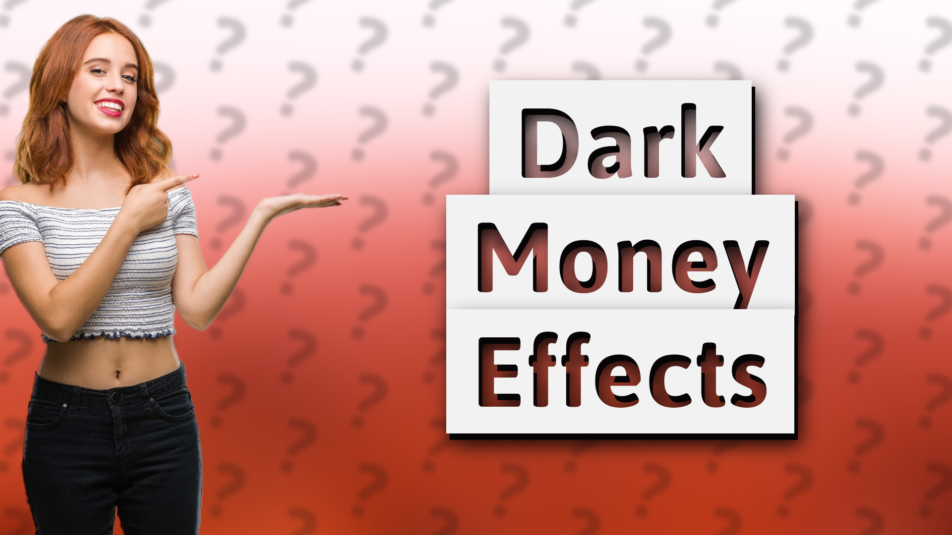 Dark Money Effects