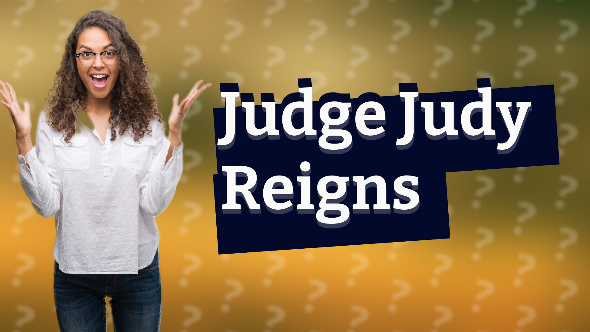 Judge Judy Reigns