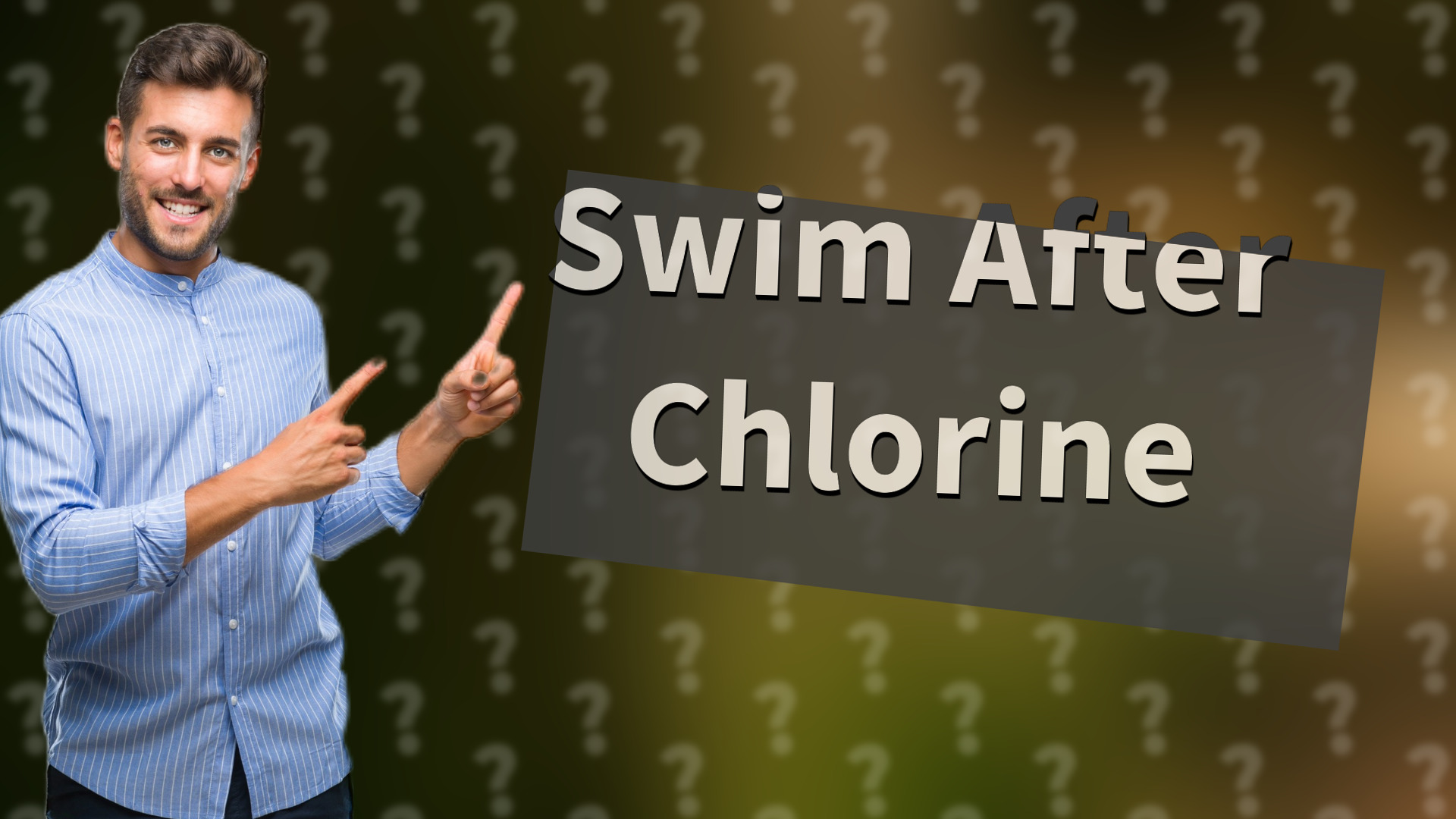 Swim After Chlorine