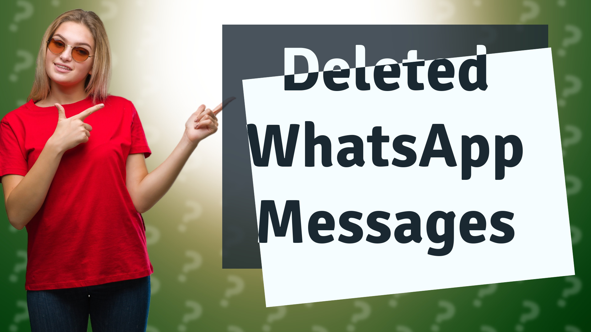 Deleted WhatsApp Messages