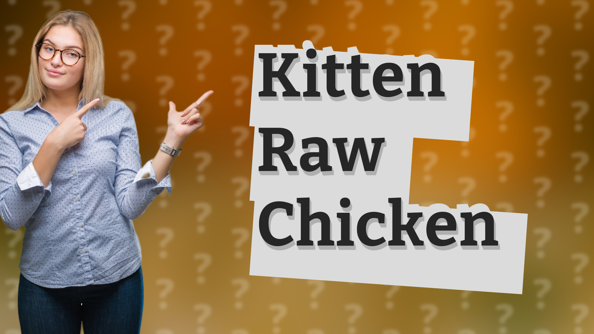 Kitten Raw Chicken