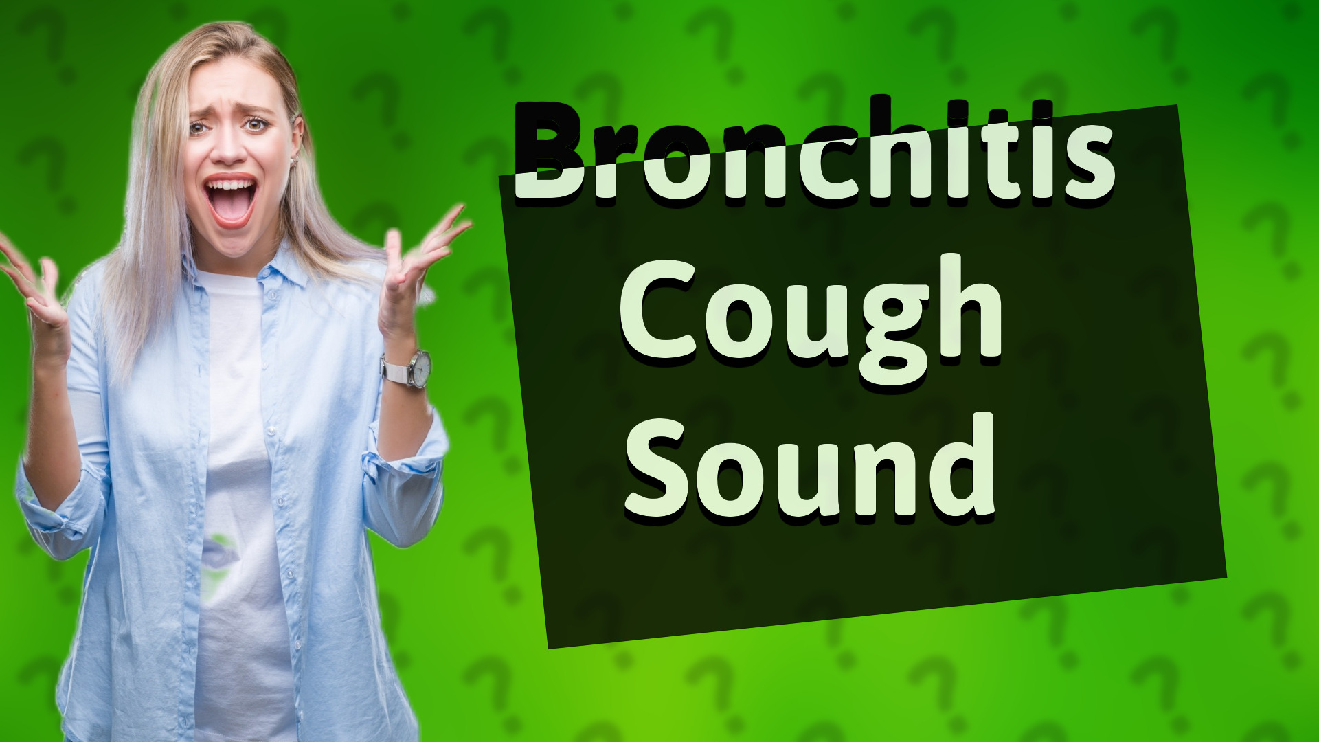 Bronchitis Cough Sound
