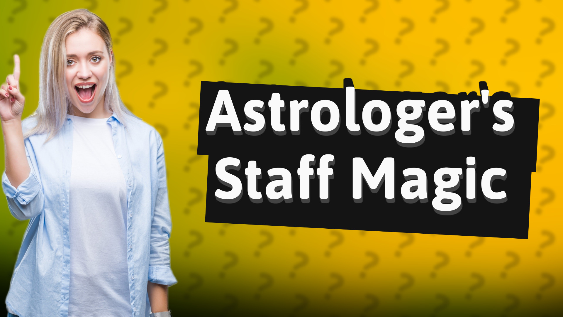 Astrologer's Staff Magic