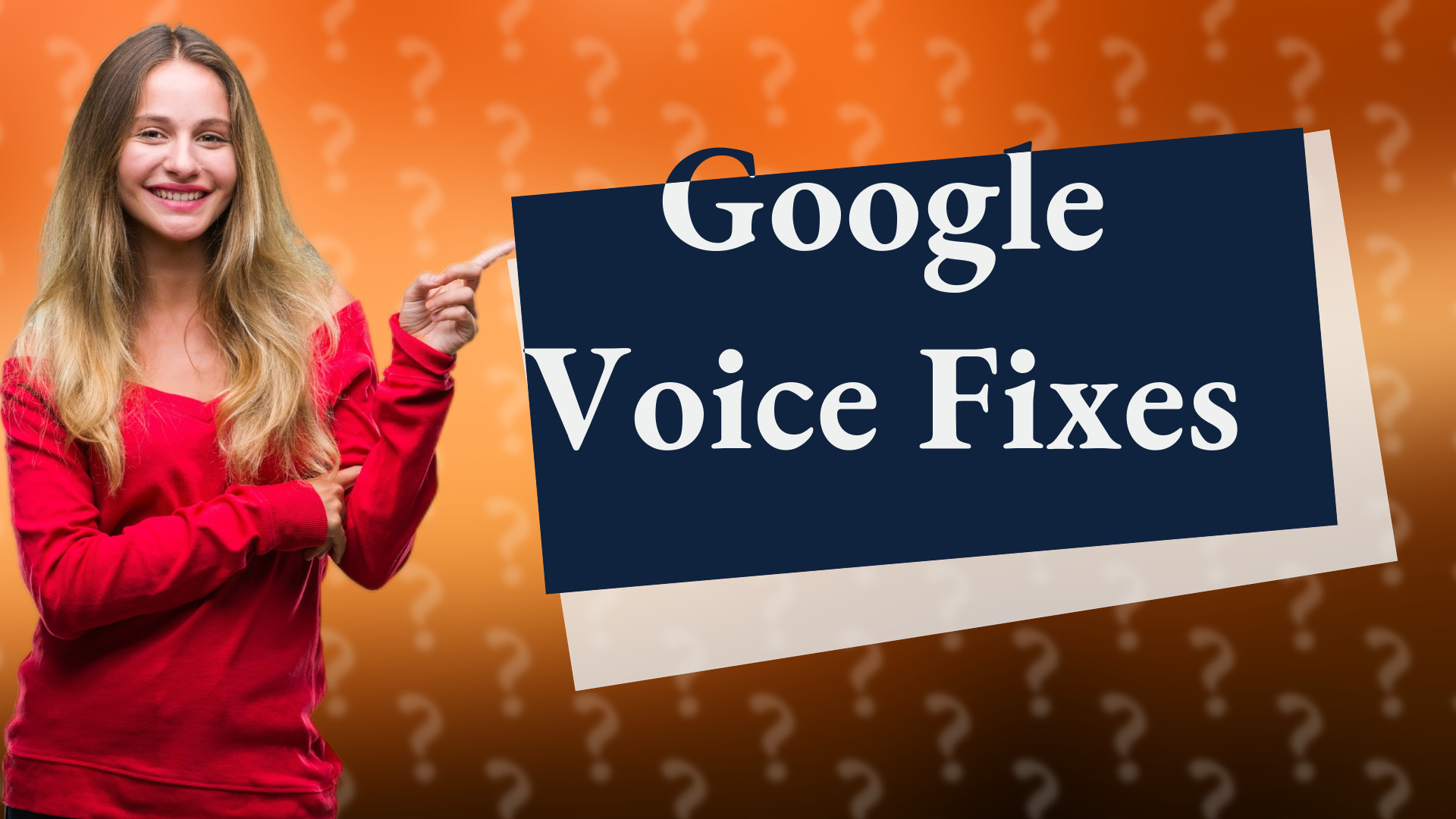 Google Voice Fixes