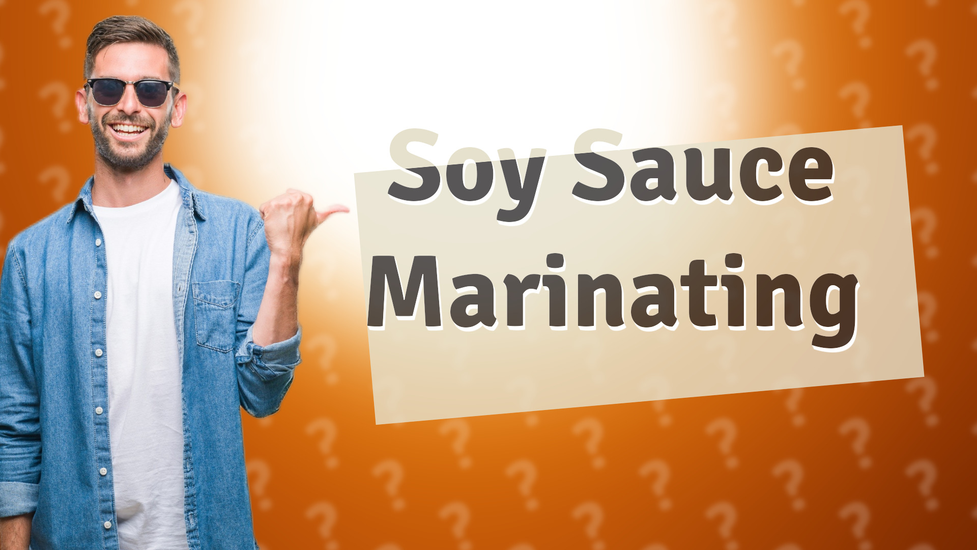Soy Sauce Marinating