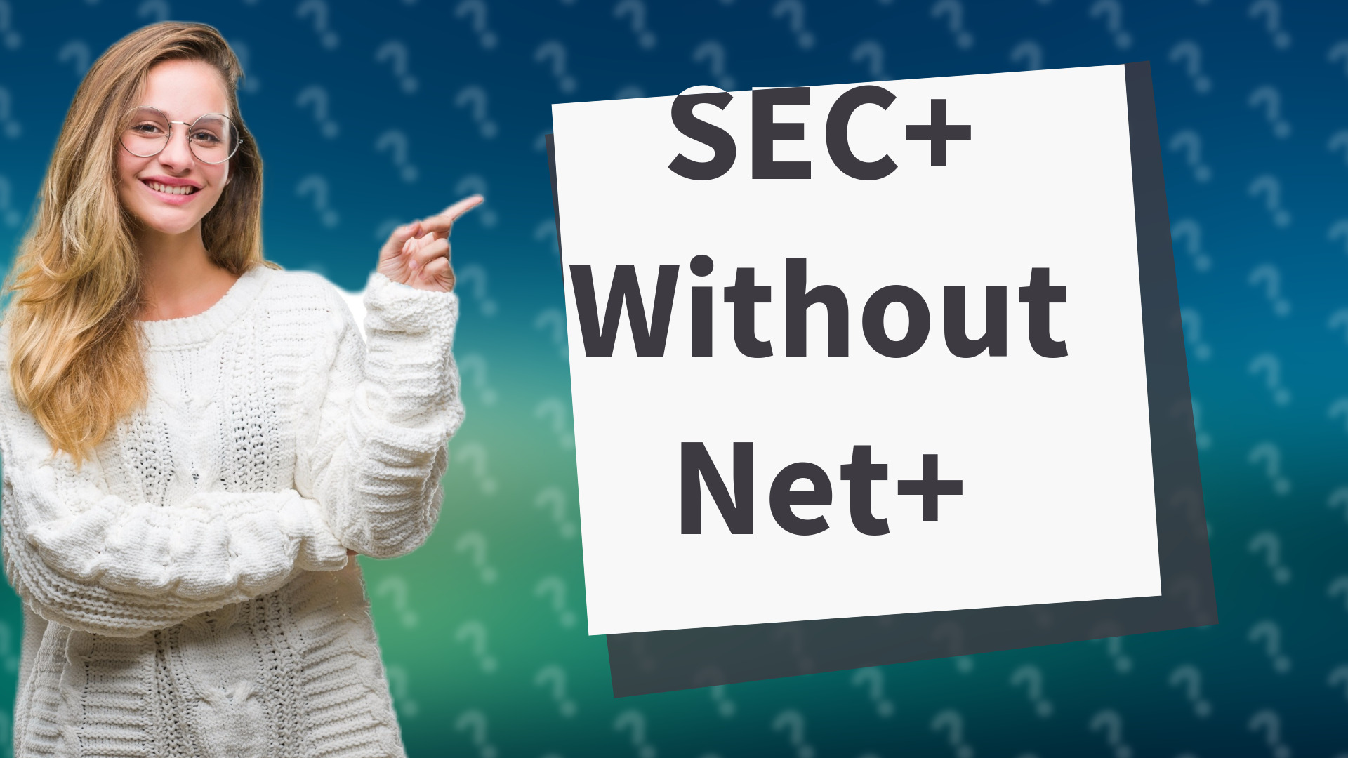SEC+ Without Net+