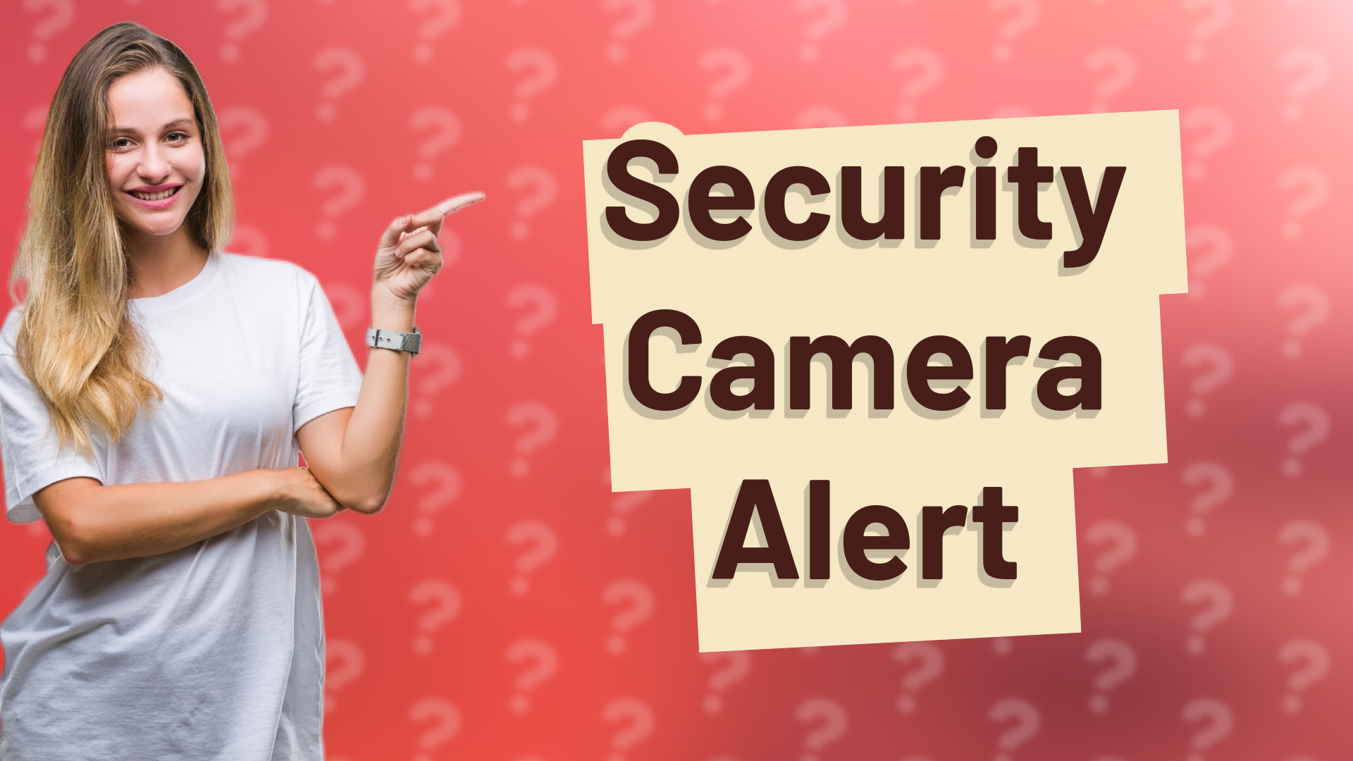 Security Camera Alert
