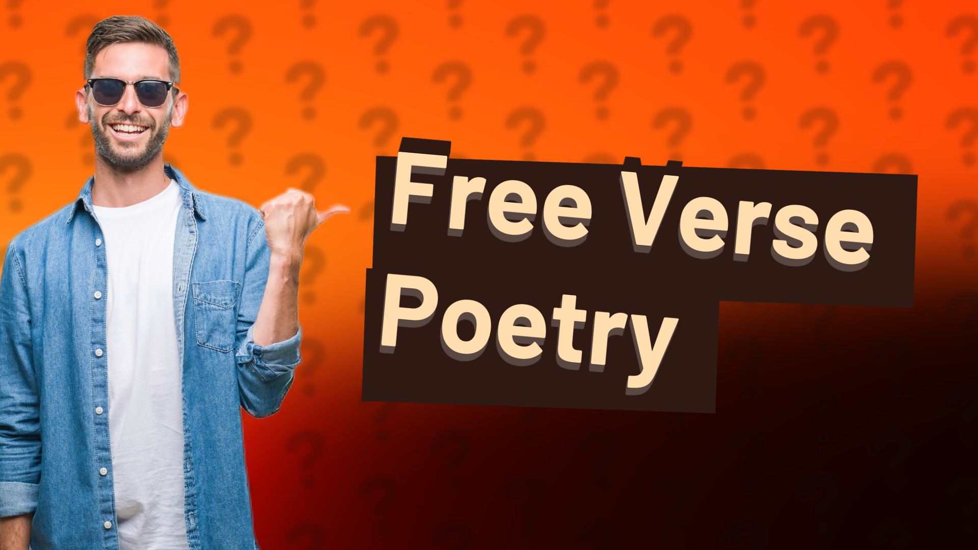 Free Verse Poetry