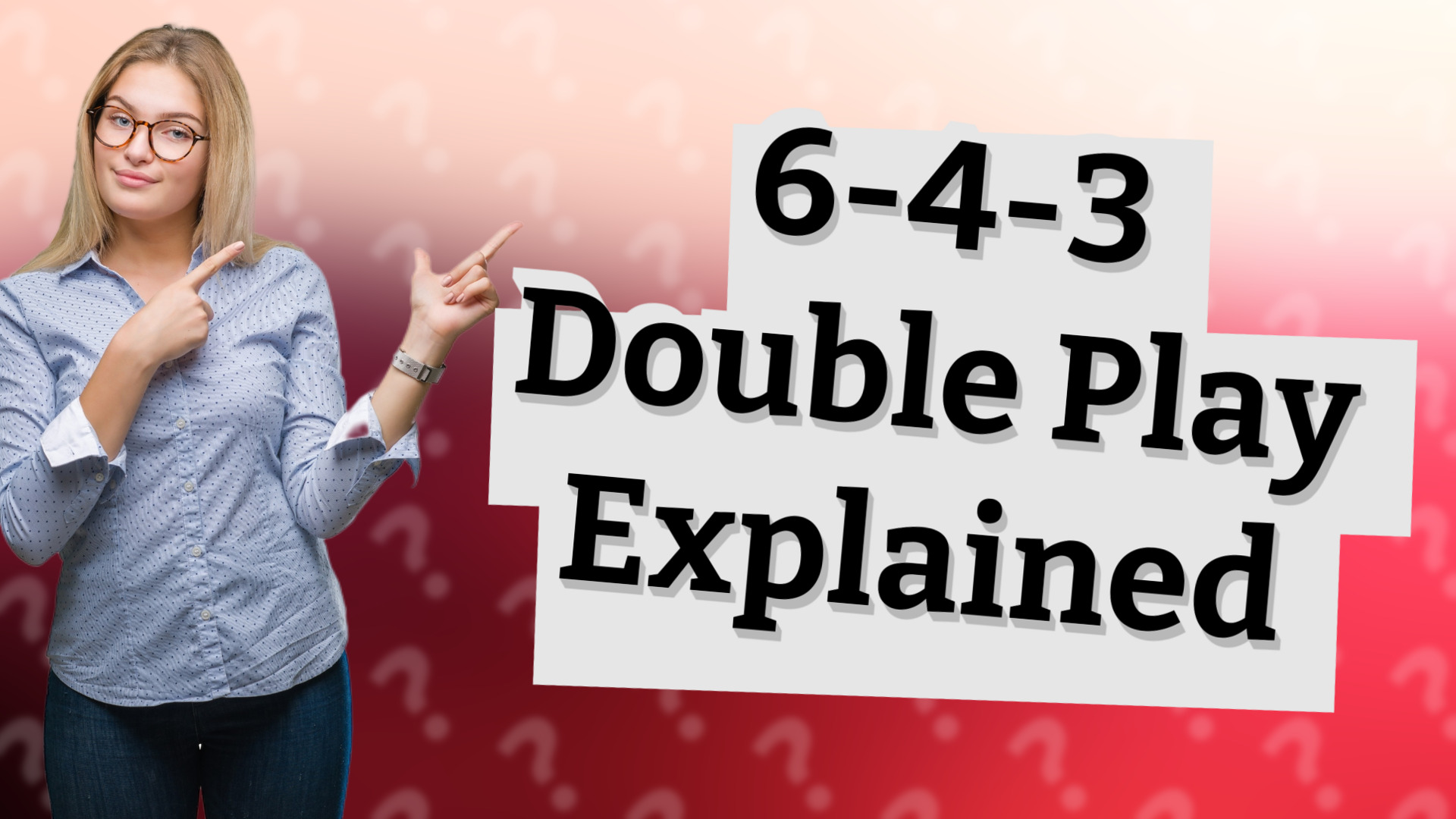 6-4-3 Double Play Explained