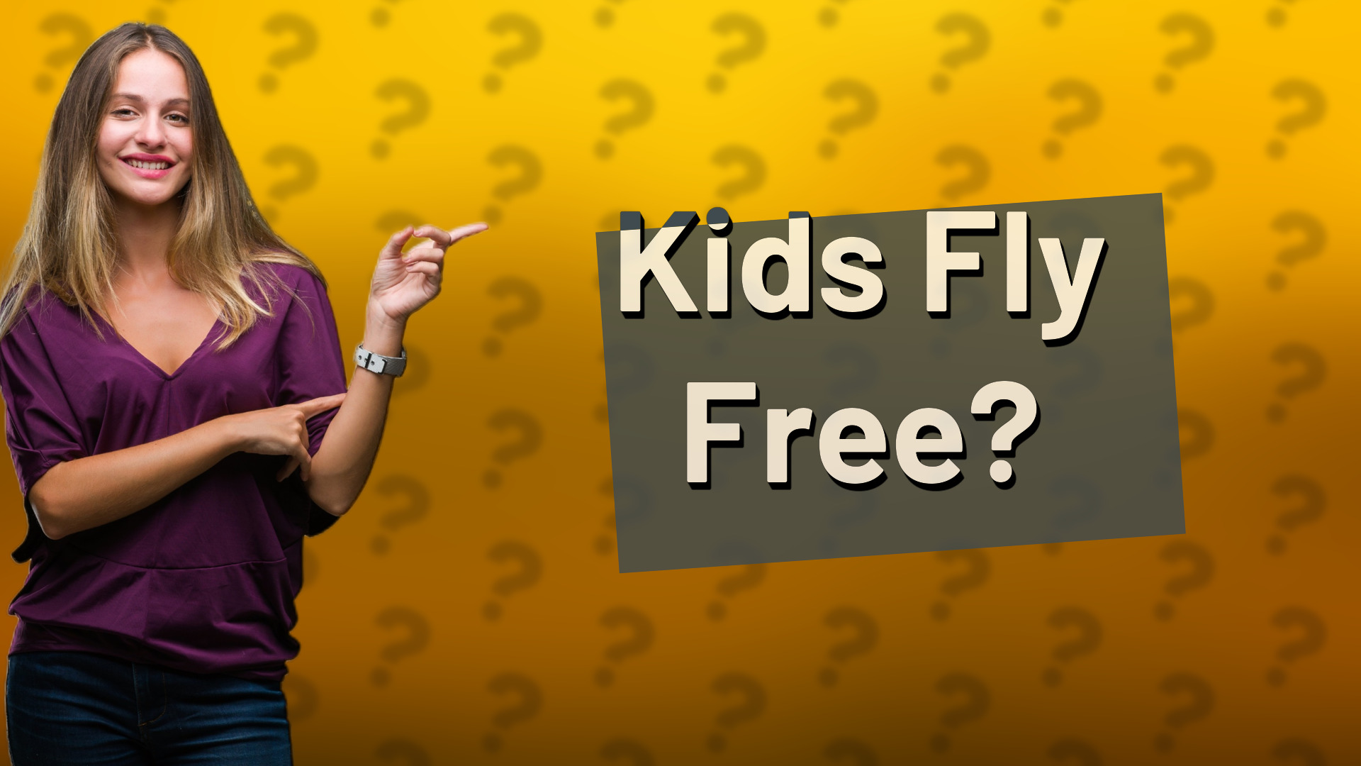 Kids Fly Free?