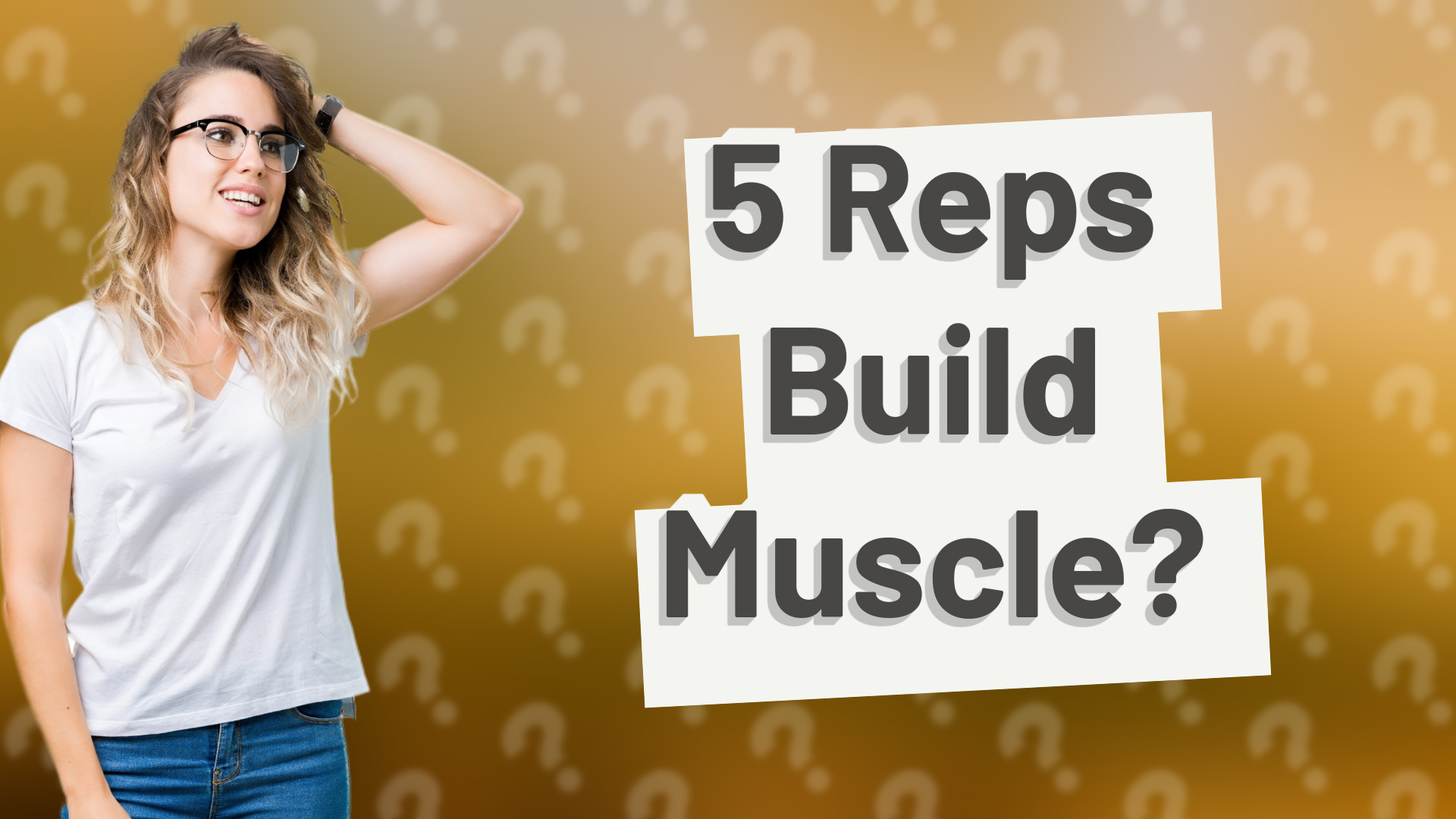 5 Reps Build Muscle?