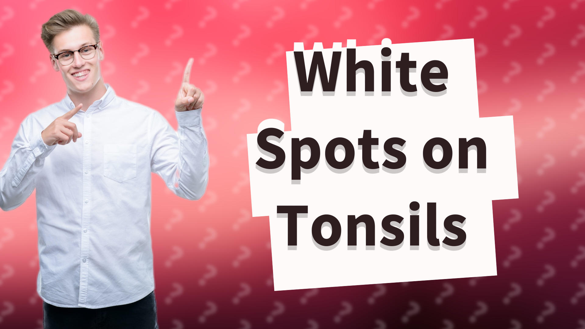 White Spots on Tonsils