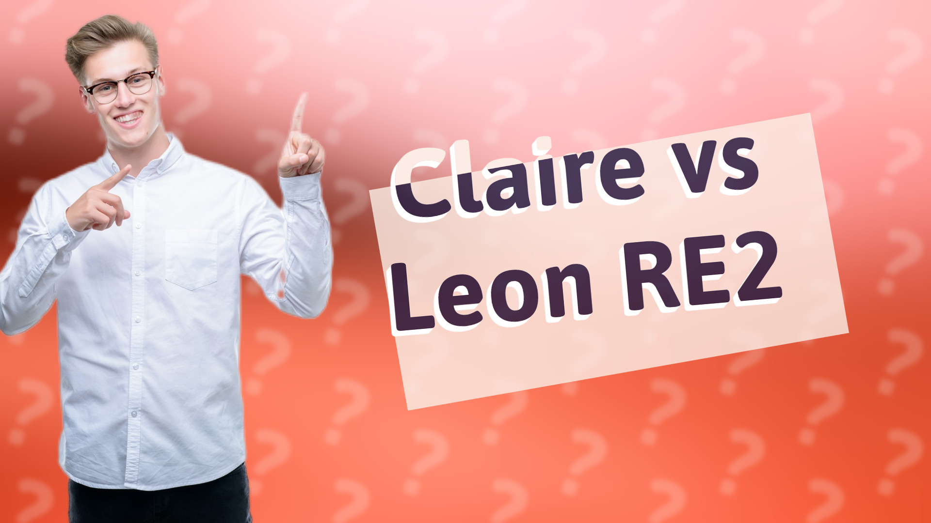 Claire vs Leon RE2