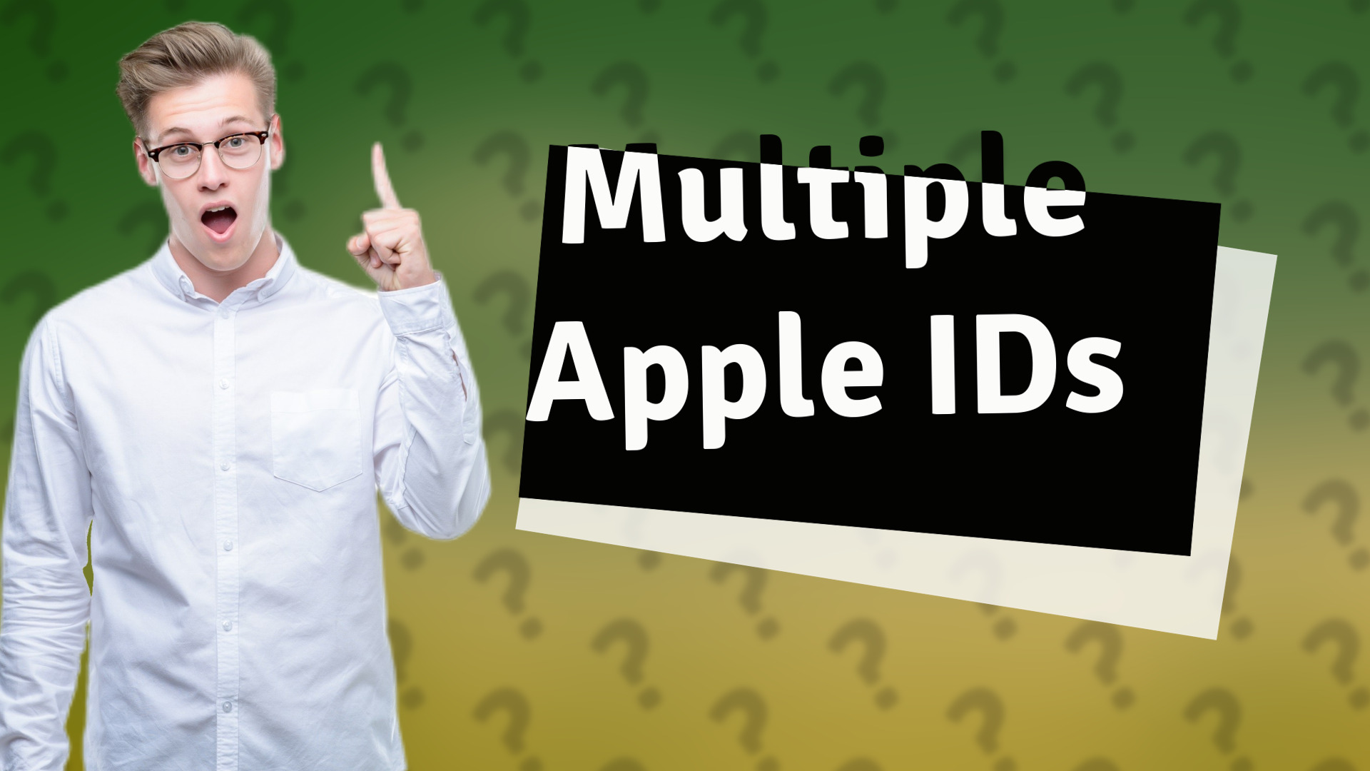 Multiple Apple IDs