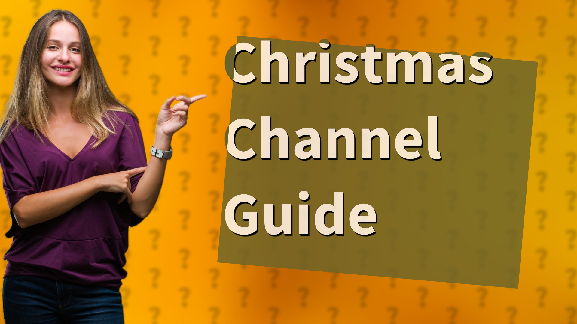 Christmas Channel Guide