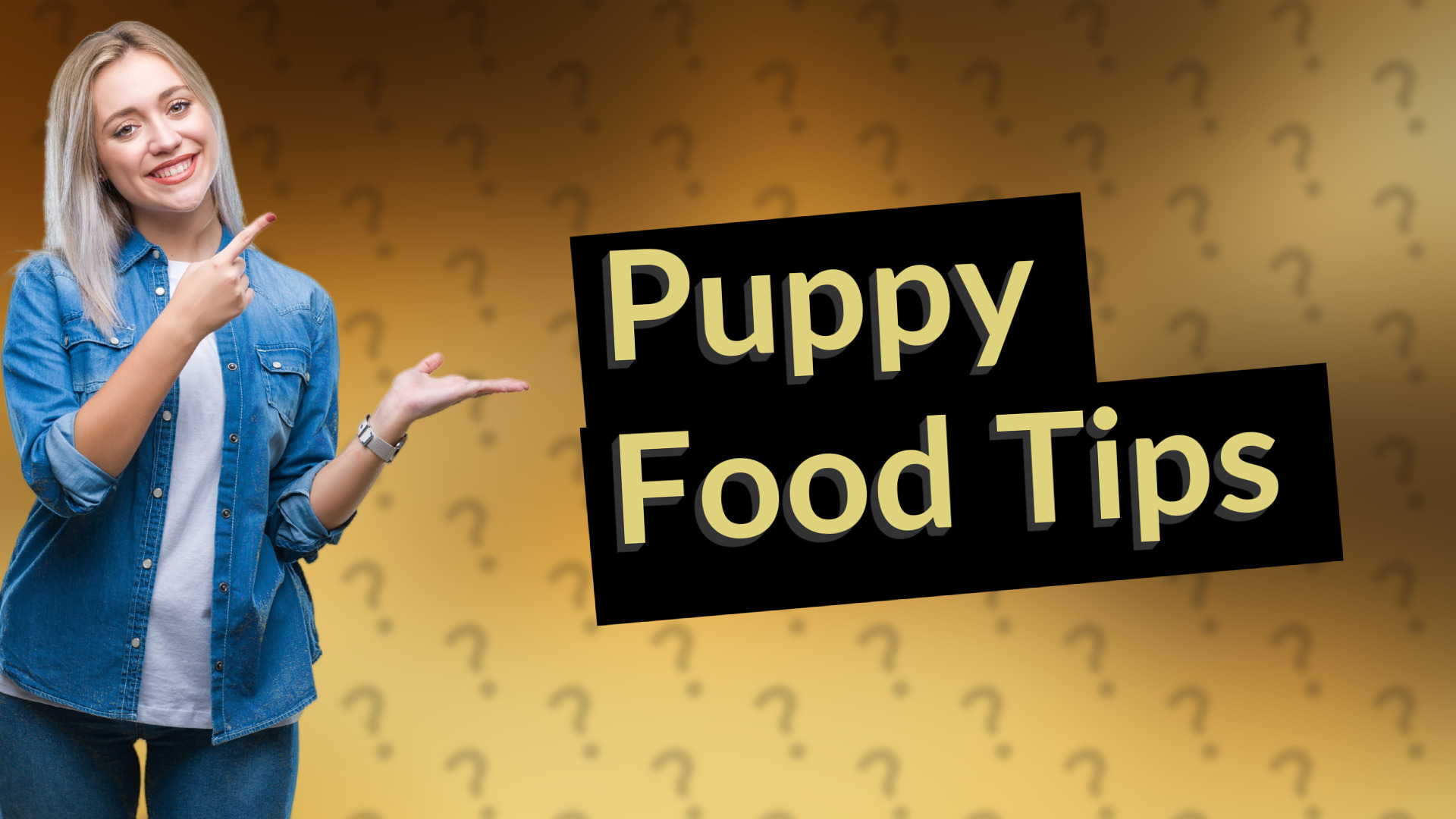 Puppy Food Tips