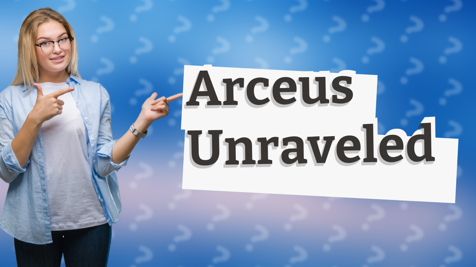 Arceus Unraveled