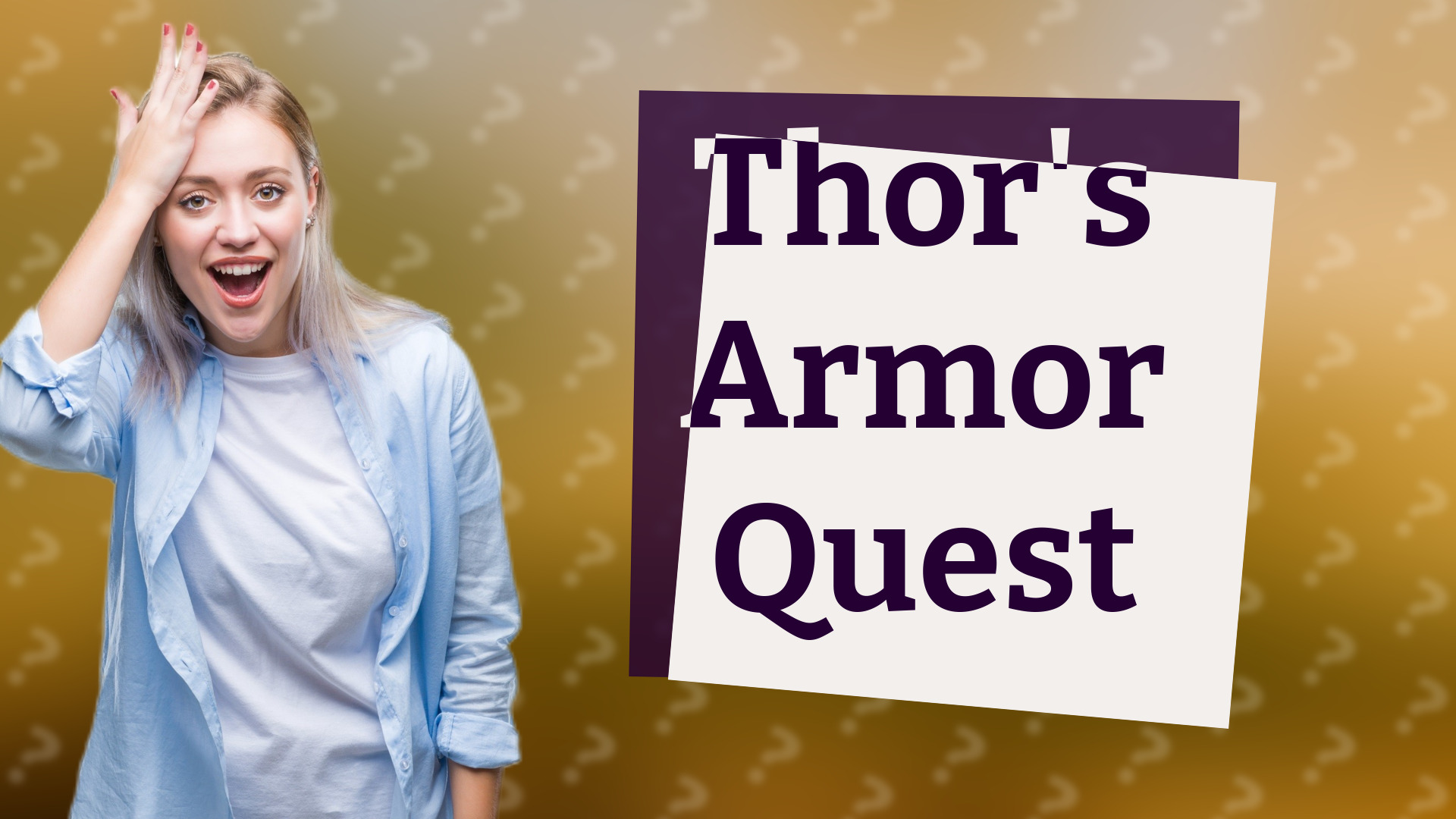 Thor's Armor Quest