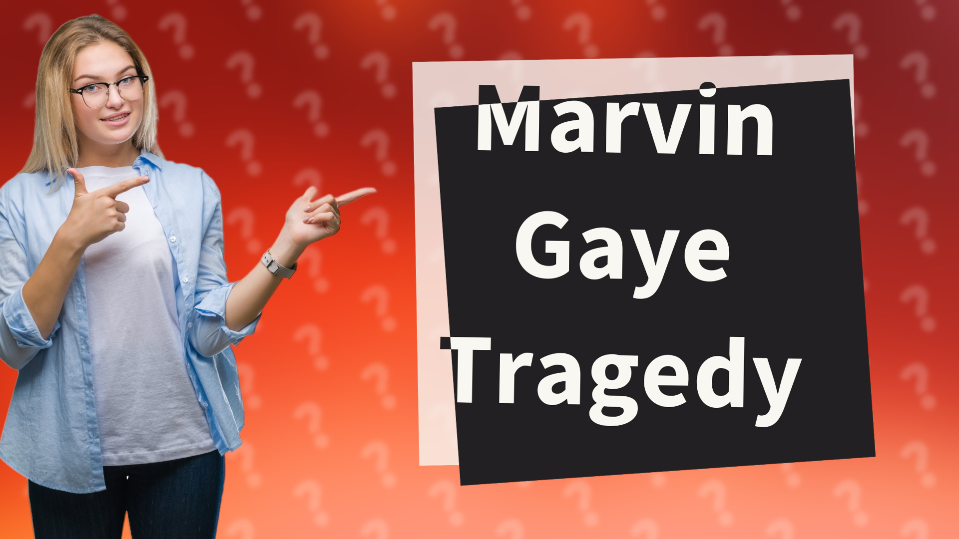 Marvin Gaye Tragedy