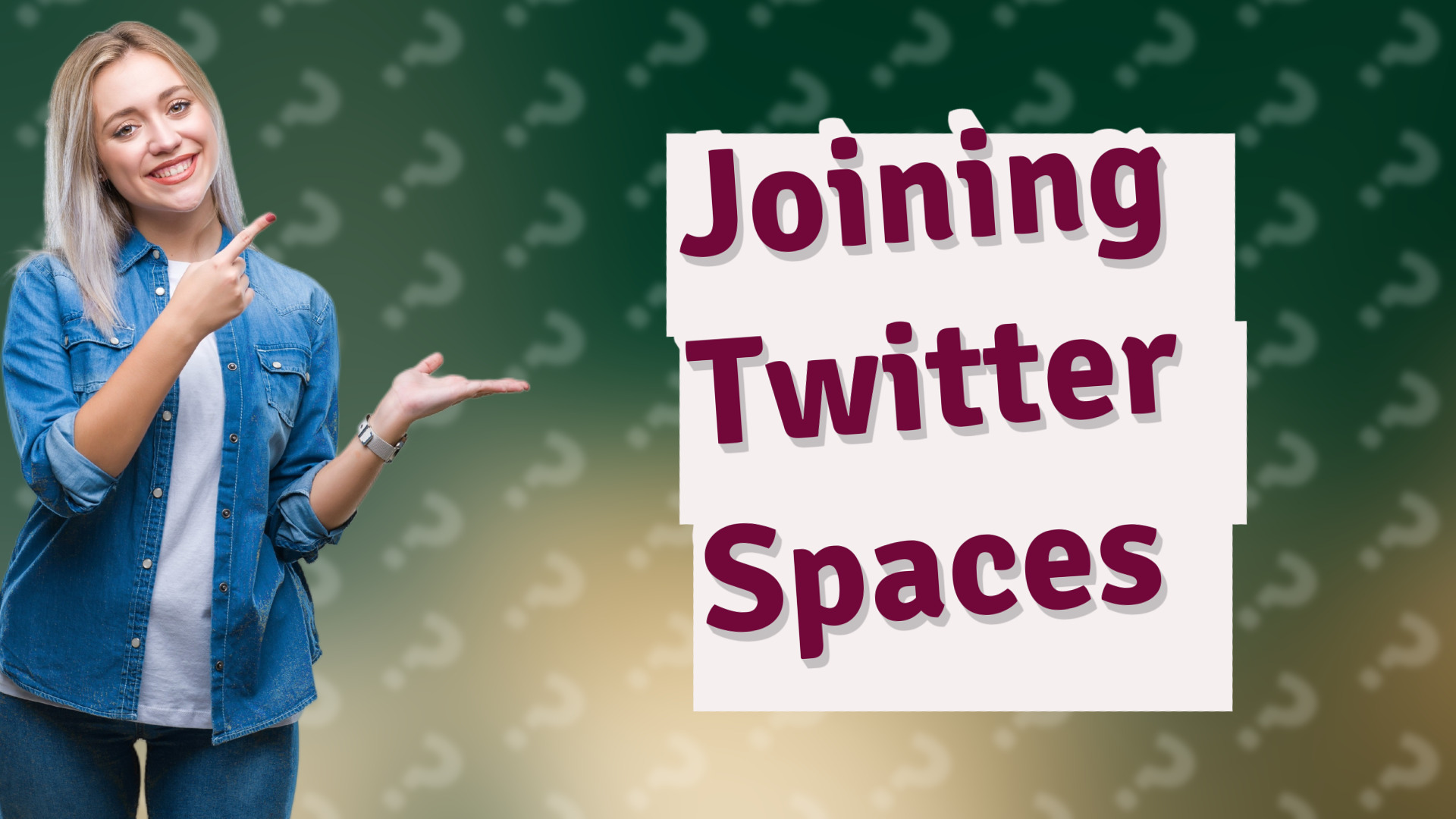 Joining Twitter Spaces