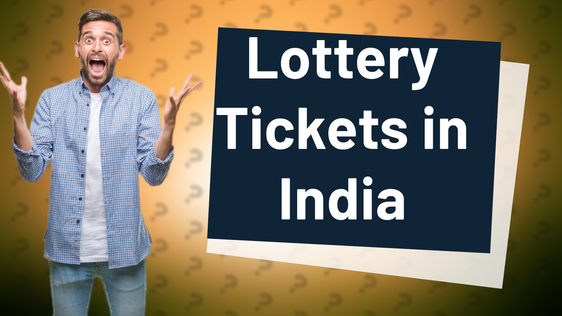 Lottery Tickets in India