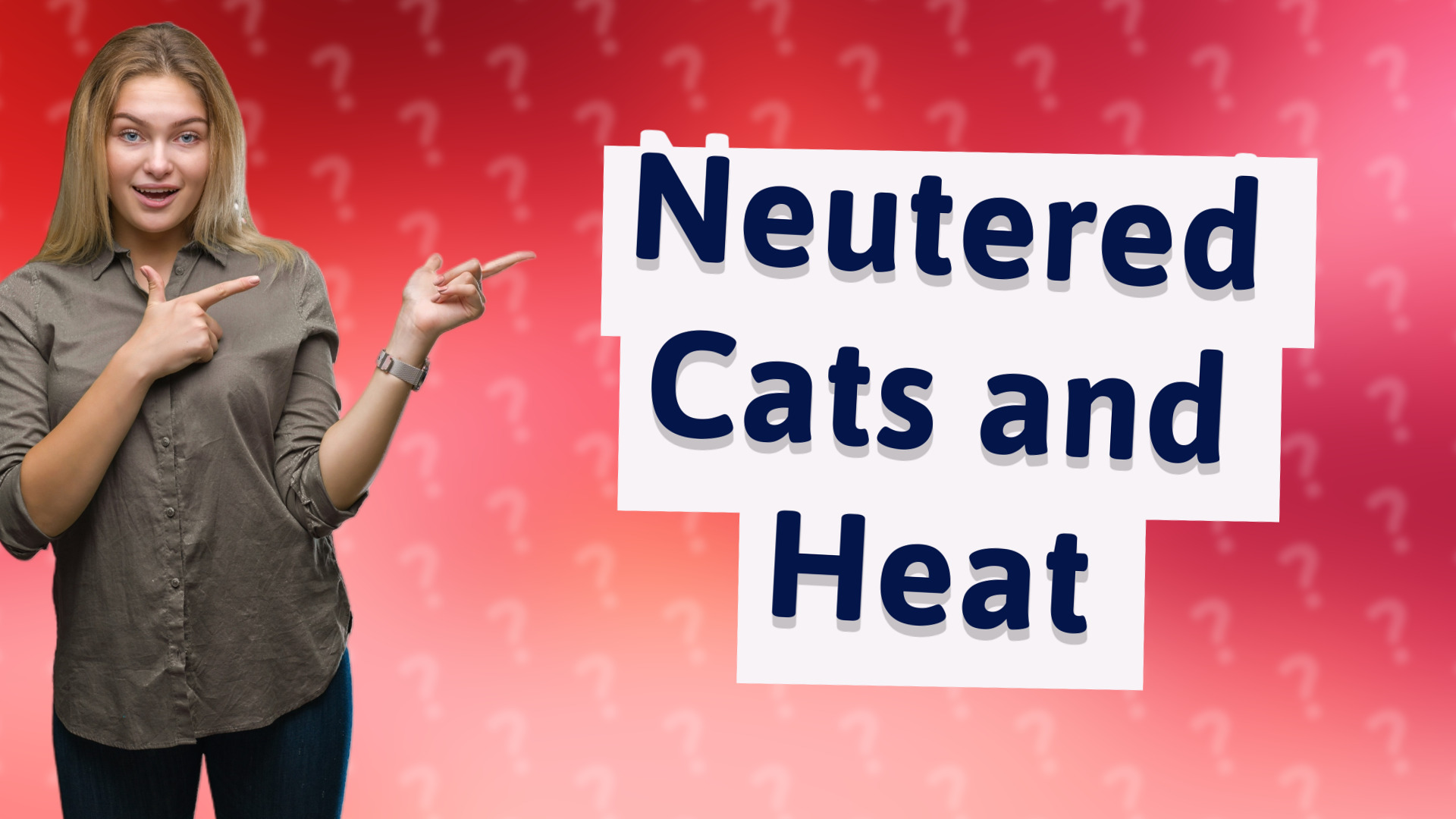 Neutered Cats and Heat