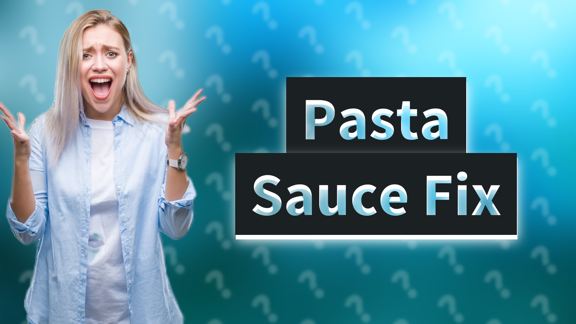 Pasta Sauce Fix