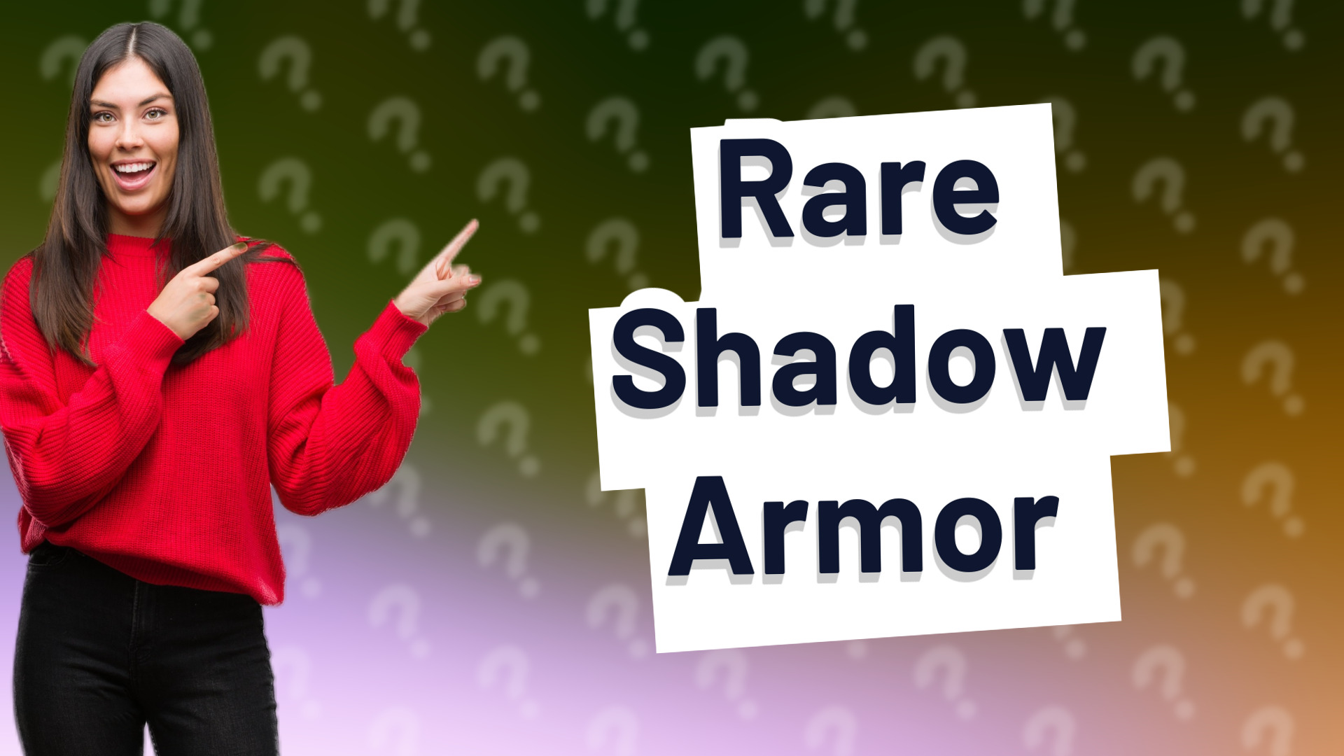 Rare Shadow Armor