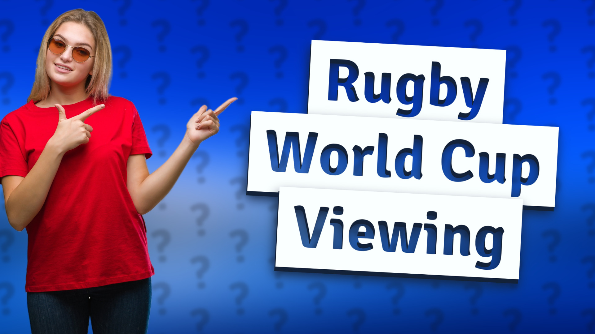 Rugby World Cup Viewing