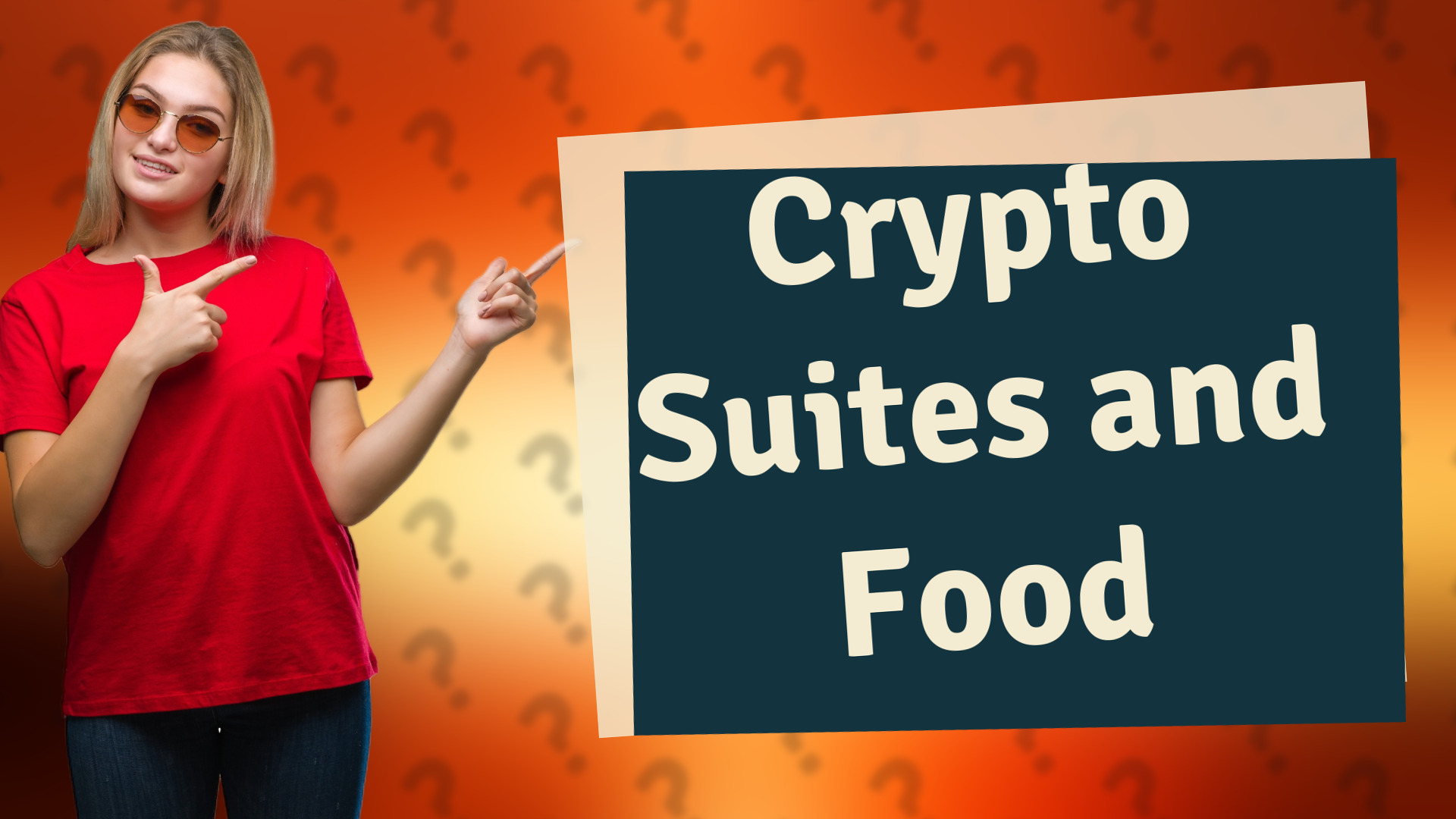 Crypto Suites and Food